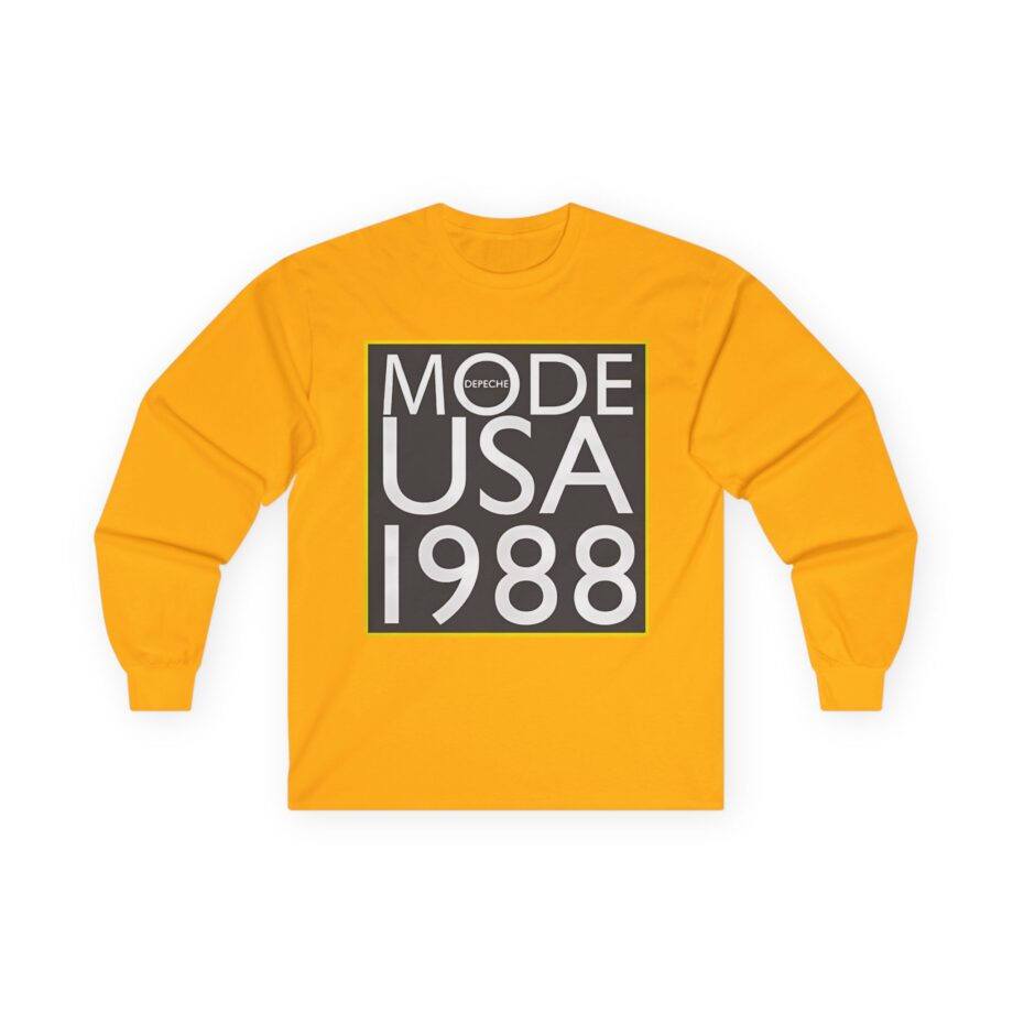 Depeche Mode USA 1988 Unisex Ultra Cotton Long Sleeve Tee