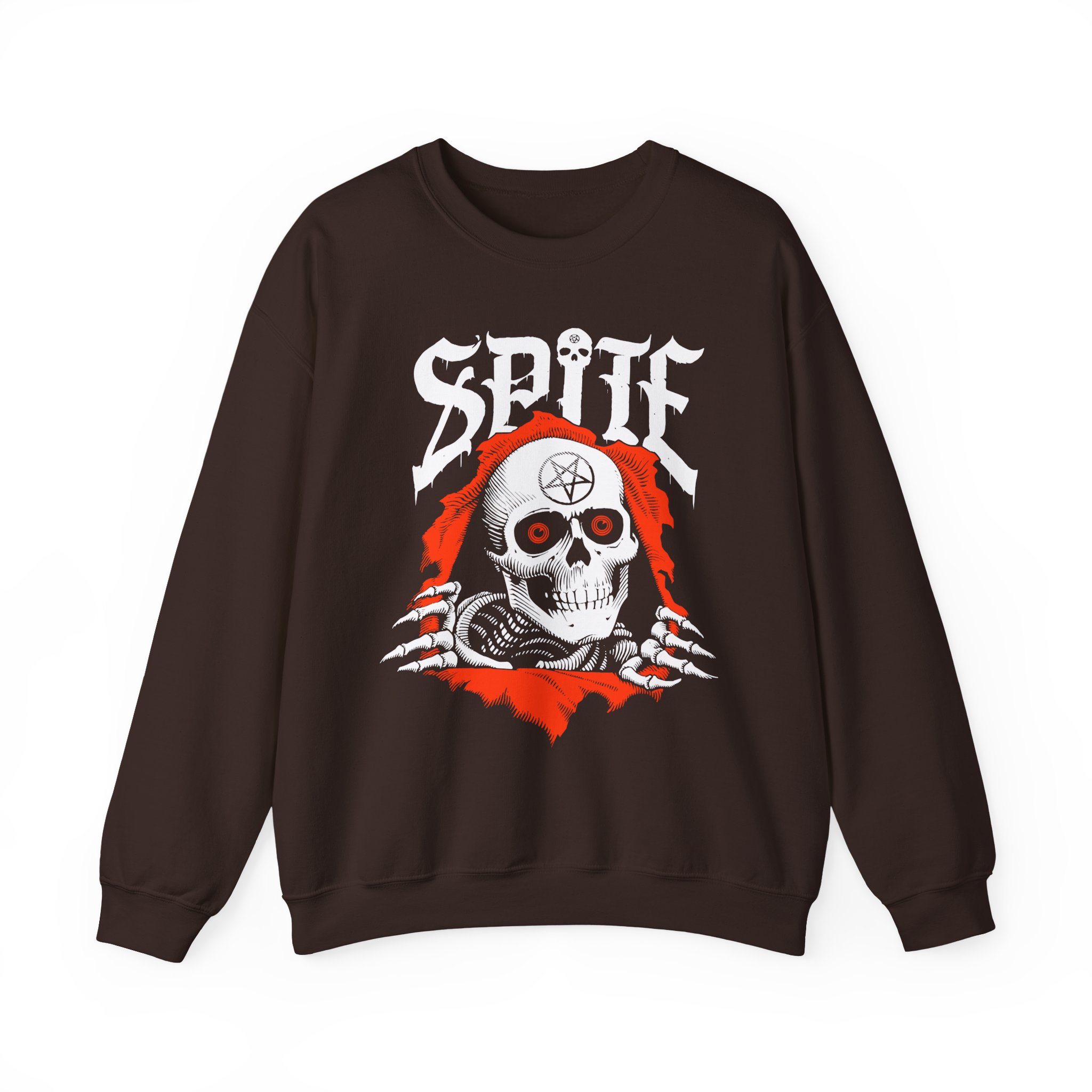 Spite Skeleton Unisex Heavy Blendâ„¢ Crewneck Sweatshirt