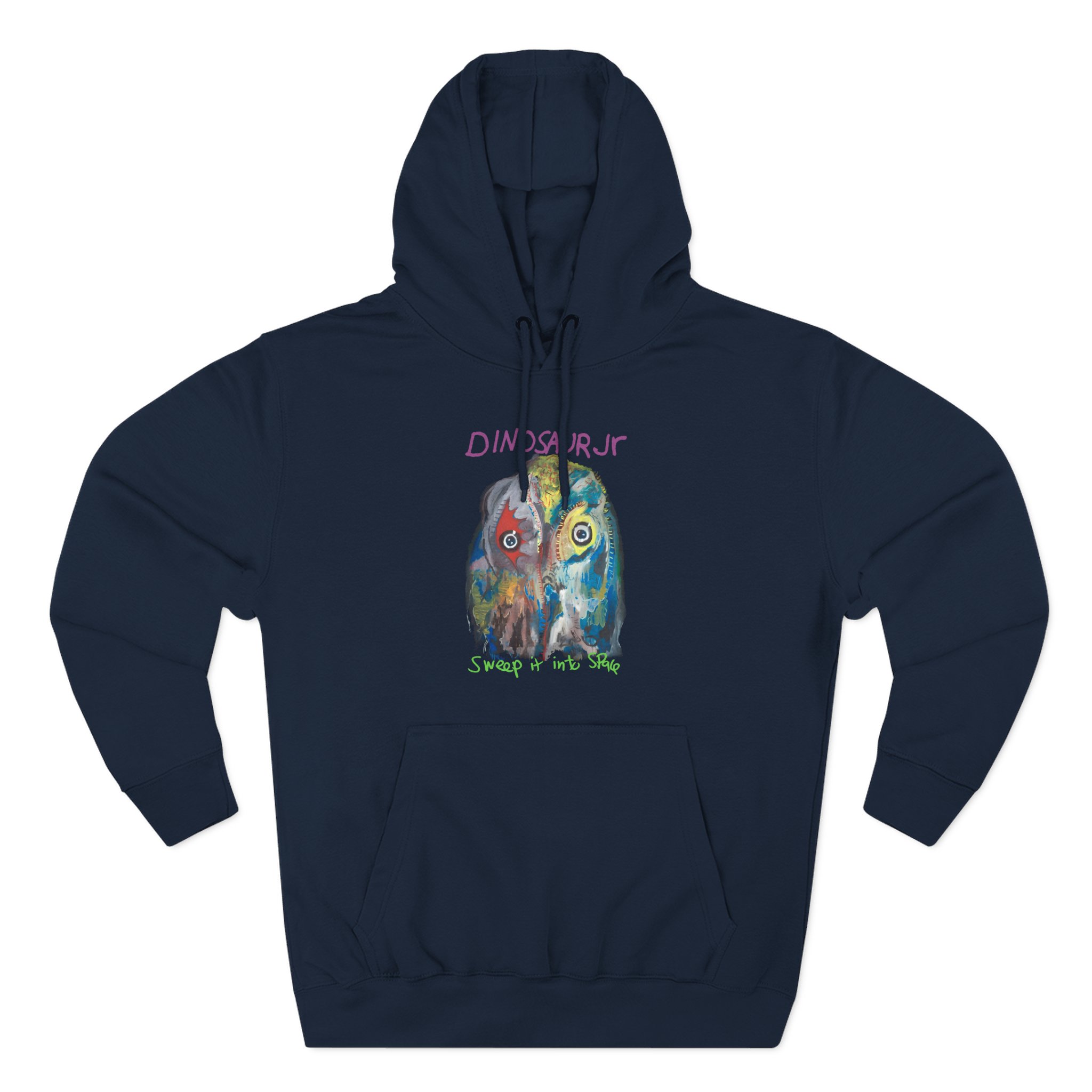 Dinosaur Jr Sweep It Into Space Three-Panel Fleece Hoodie