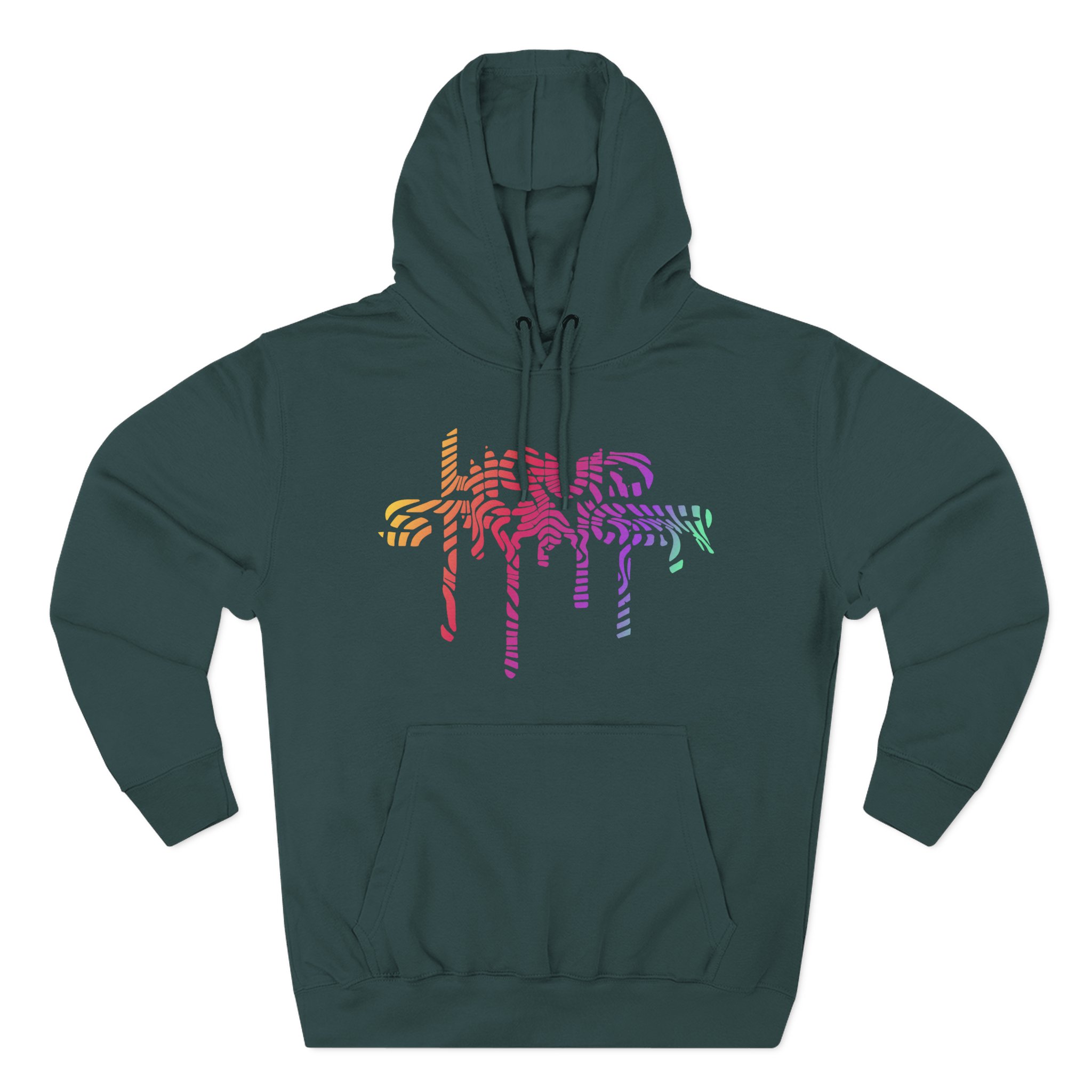 Liquid Stranger Three-Panel Fleece Hoodie