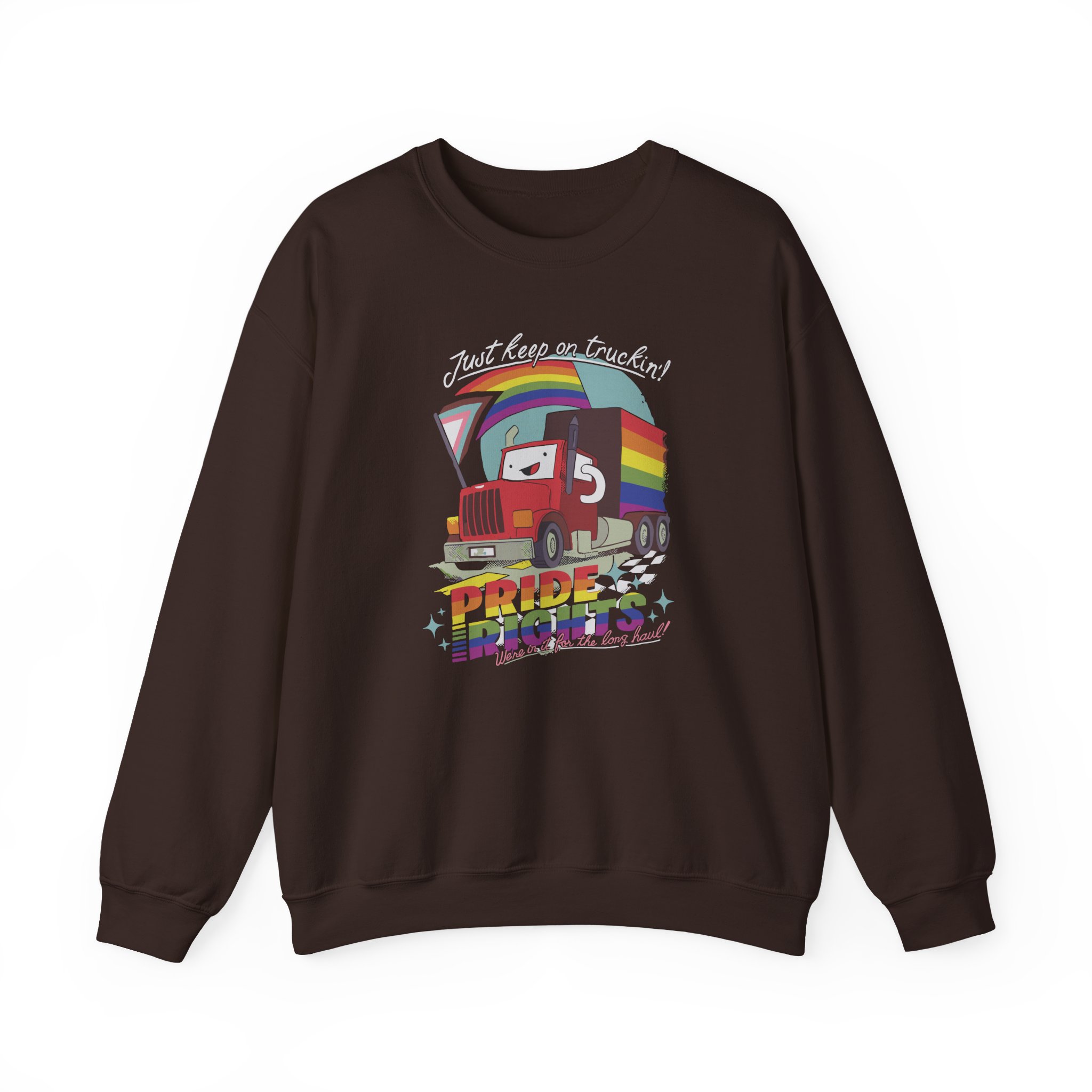 Drawfee Pride Unisex Heavy Blendâ„¢ Crewneck Sweatshirt