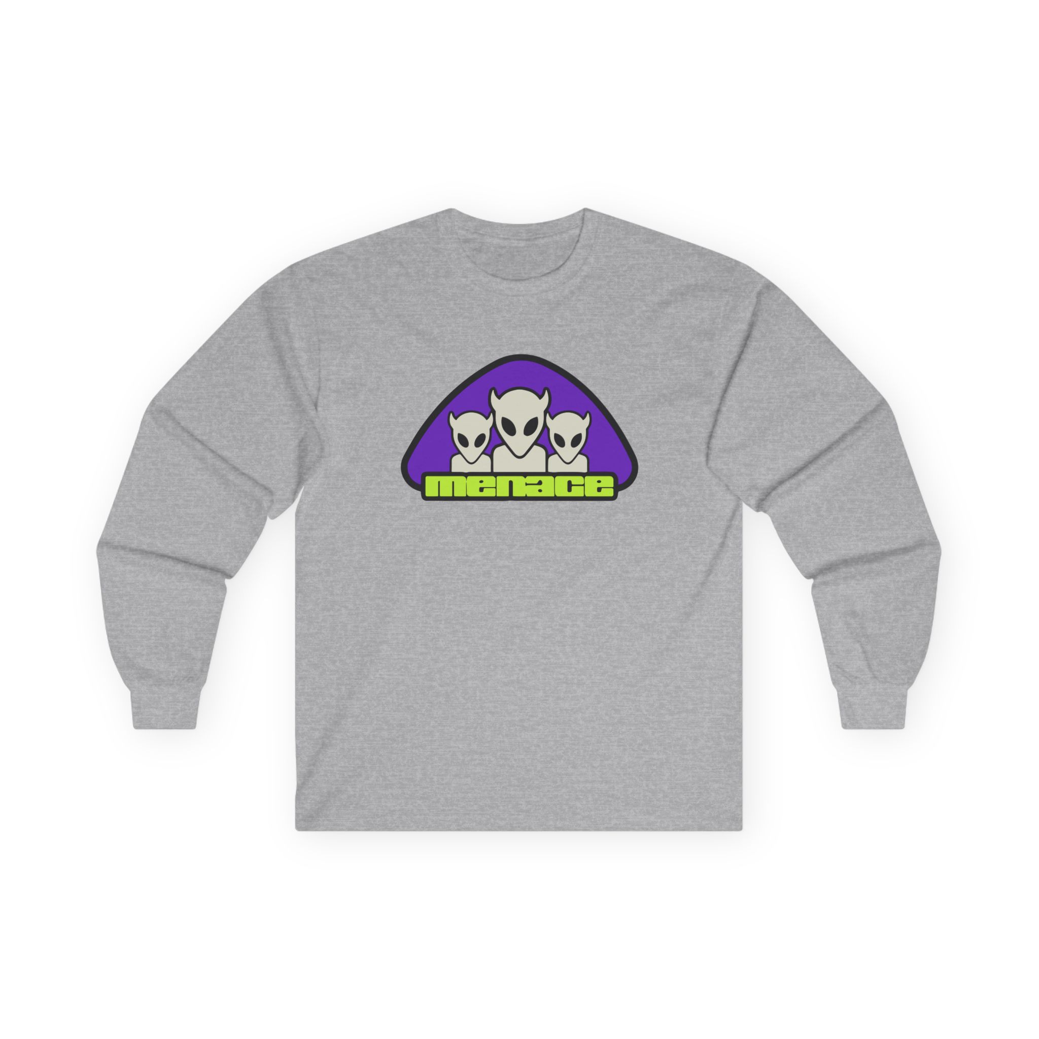Kanel Joseph Triple Headed Menace Unisex Ultra Cotton Long Sleeve Tee