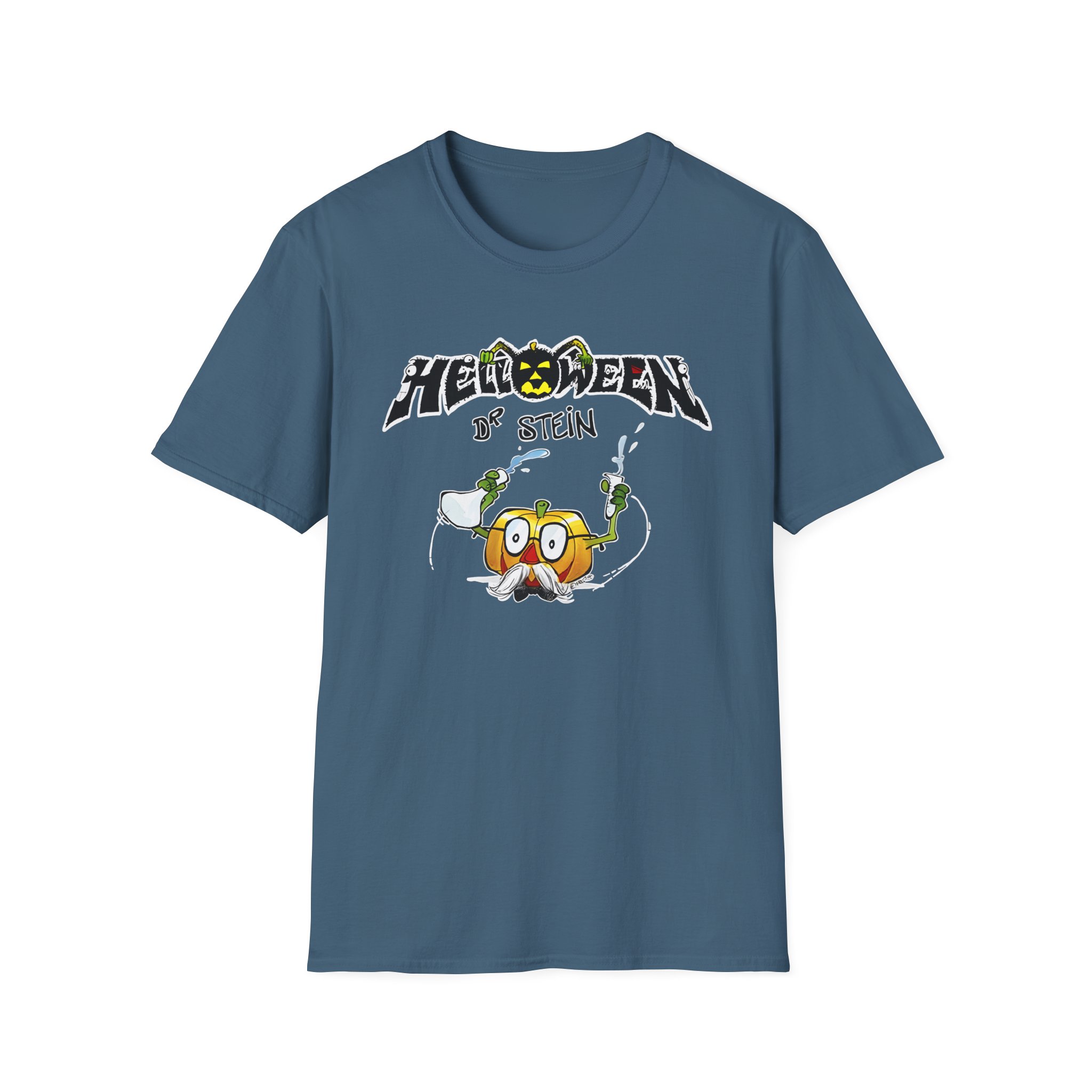 Helloween Dr. Stein Zipper Unisex Softstyle T-Shirt