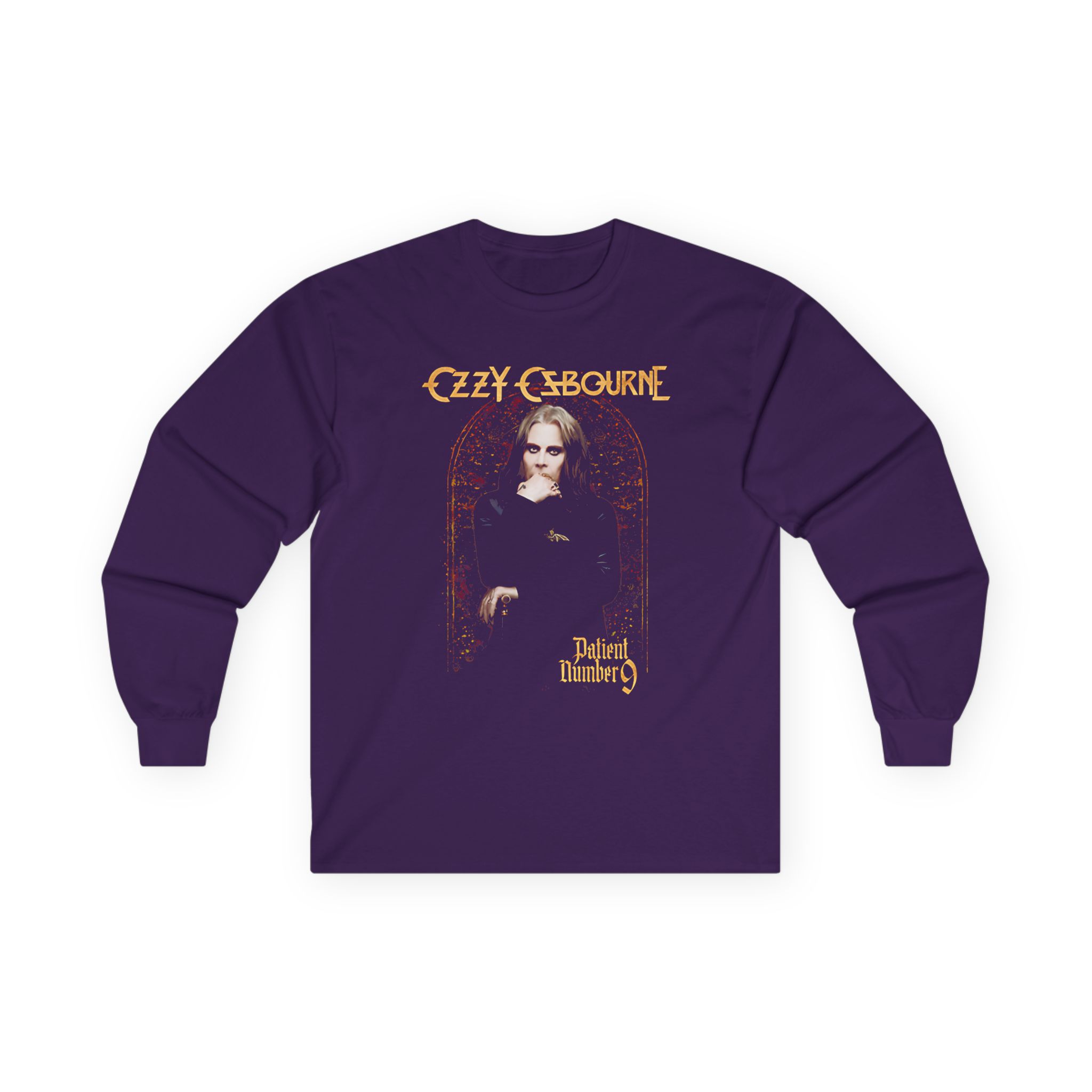 Ozzy Osbourne Patient No. 9 Rock & Roll Hall of Fame Unisex Ultra Cotton Long Sleeve Tee