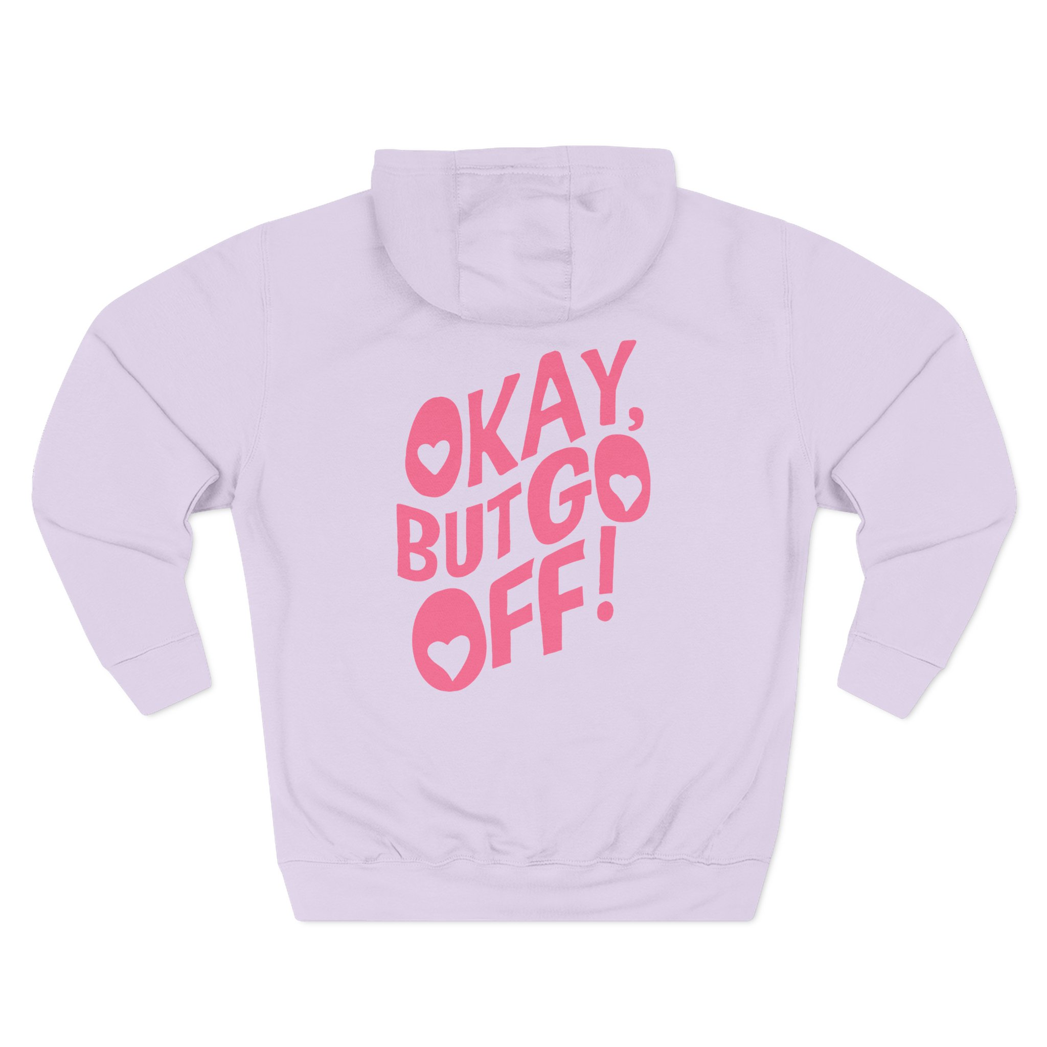 Shawty Bae Three-Panel Fleece Hoodie