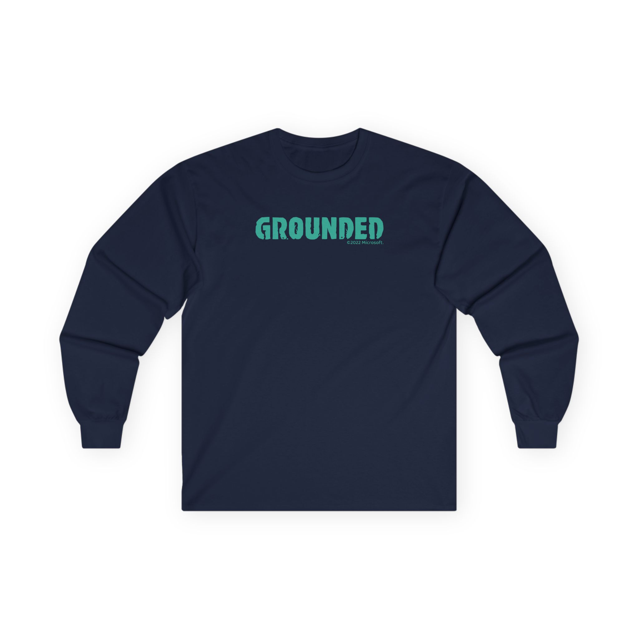 Grounded Logo Unisex Ultra Cotton Long Sleeve Tee