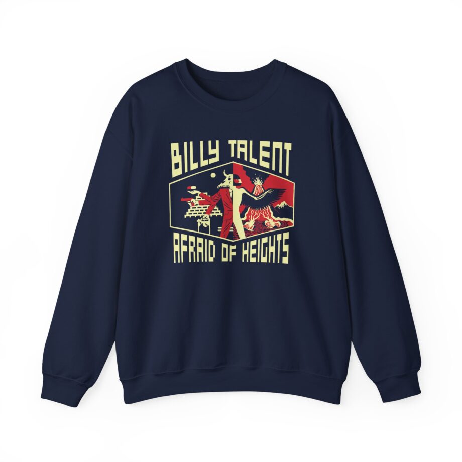Billy Talent Afraid of Heights Unisex Heavy Blend™ Crewneck Sweatshirt