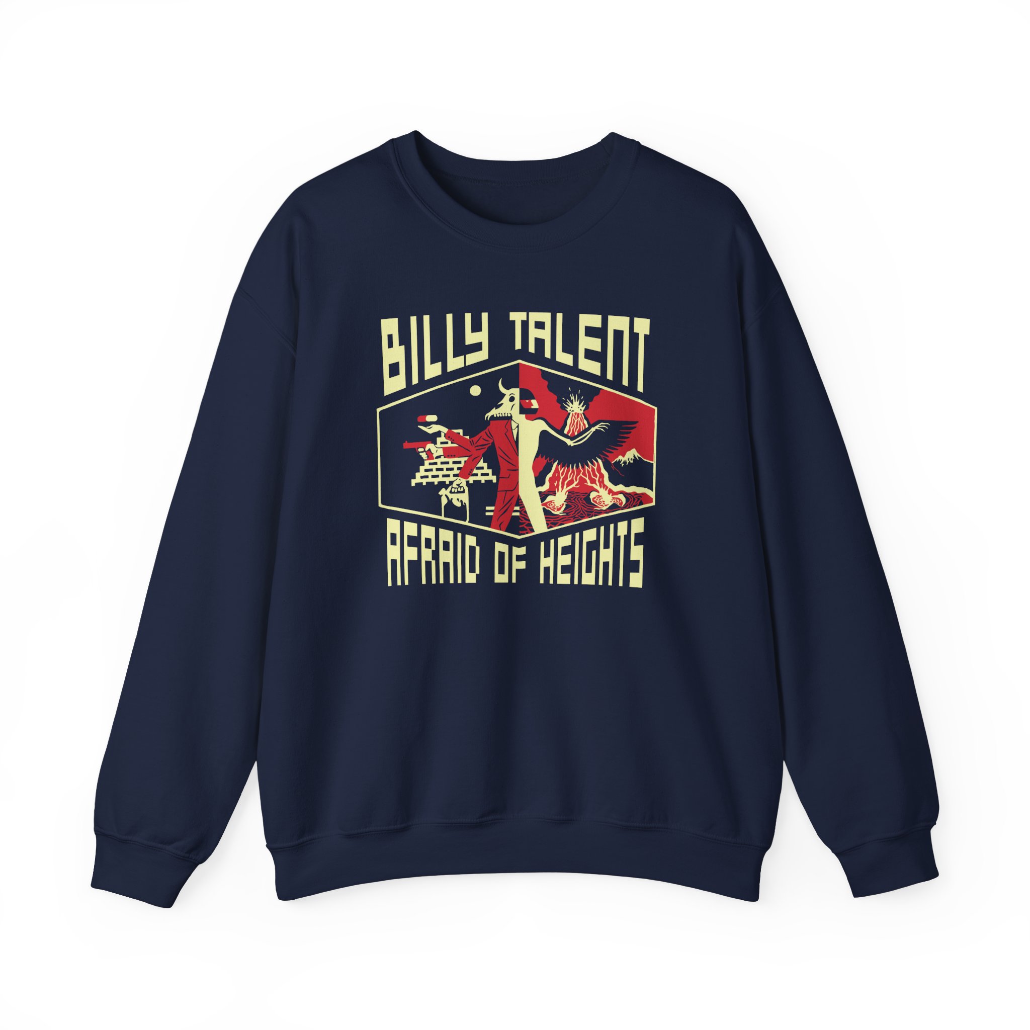 Billy Talent Afraid of Heights Unisex Heavy Blendâ„¢ Crewneck Sweatshirt