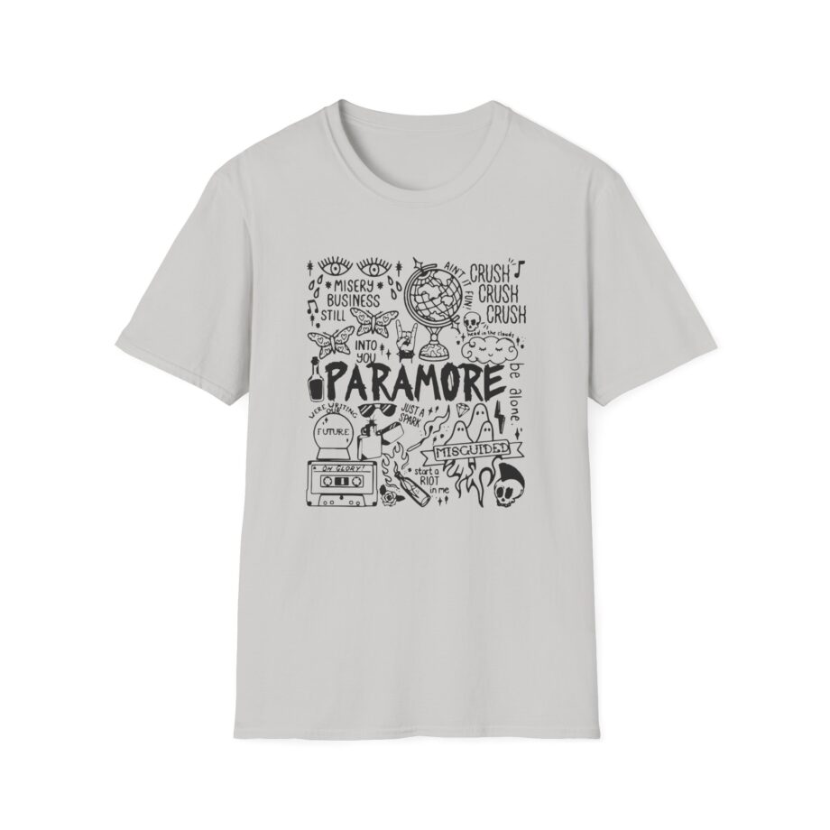 Hayley Willians Camiseta Paramore Emo Rock Unisex Softstyle T-Shirt