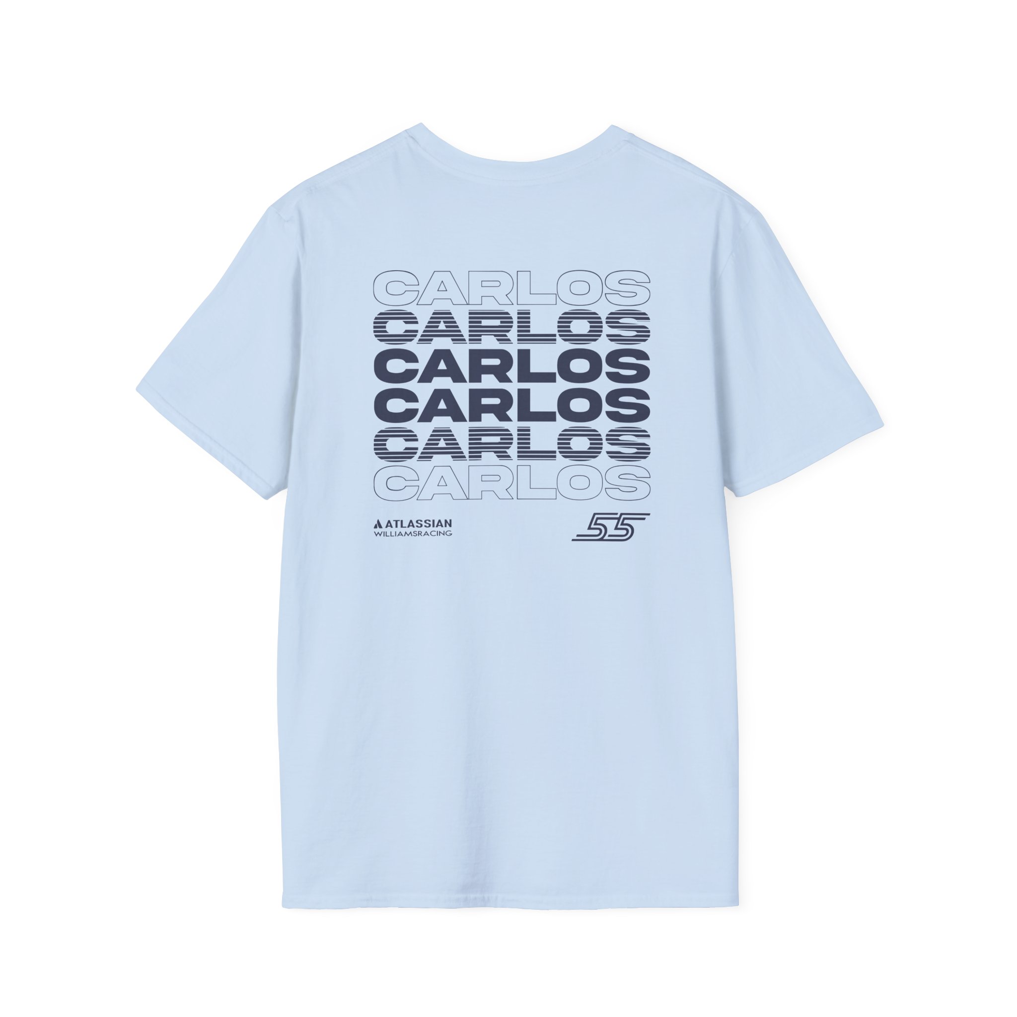 Carlos Sainz Atlassian Williams Racing Unisex Softstyle T-Shirt