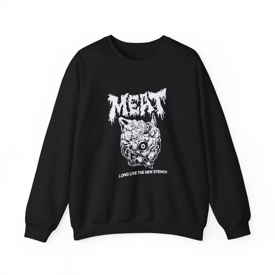 Meatcanyon  Long Live the New Stench Unisex Heavy Blend™ Crewneck Sweatshirt