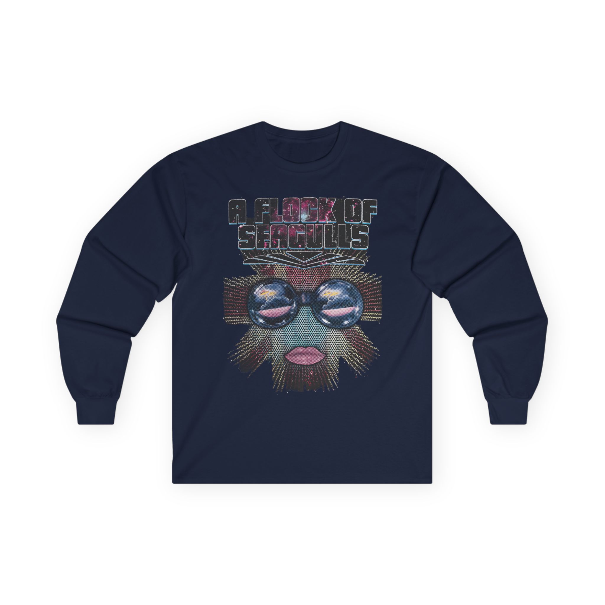 A Flock of Seagulls Galaxy Unisex Ultra Cotton Long Sleeve Tee