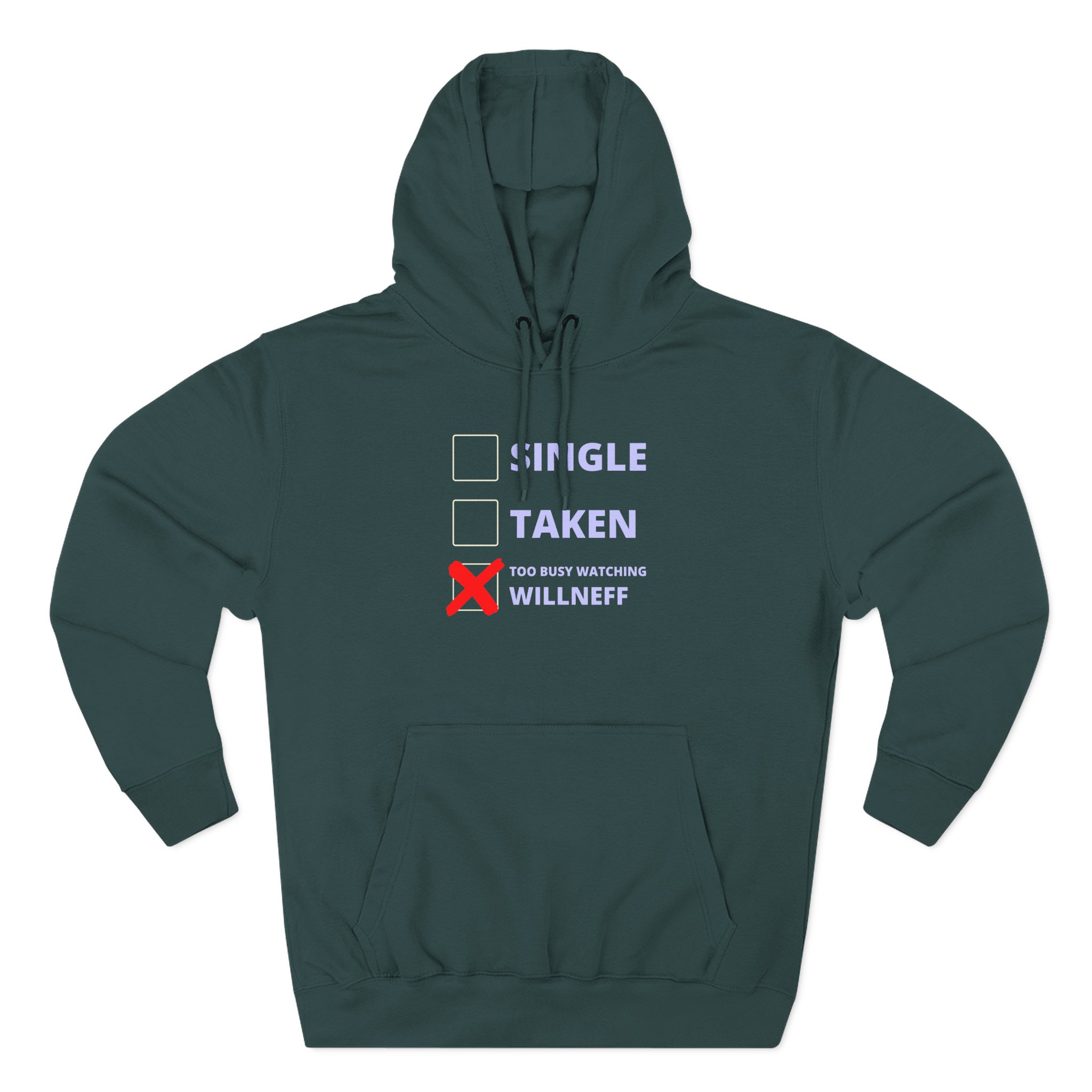 Will Neff Three-Panel Fleece Hoodie