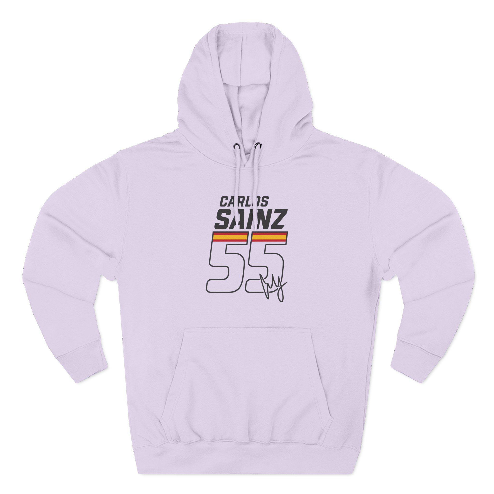 Carlos Sainz 55 Three-Panel Fleece Hoodie