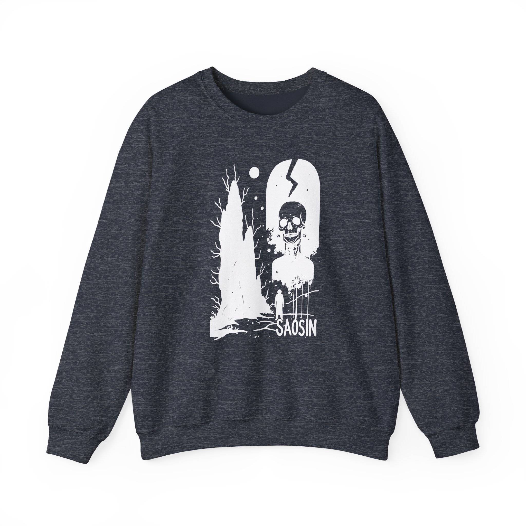 Saosin X Emo Nite Overwatch Unisex Heavy Blendâ„¢ Crewneck Sweatshirt