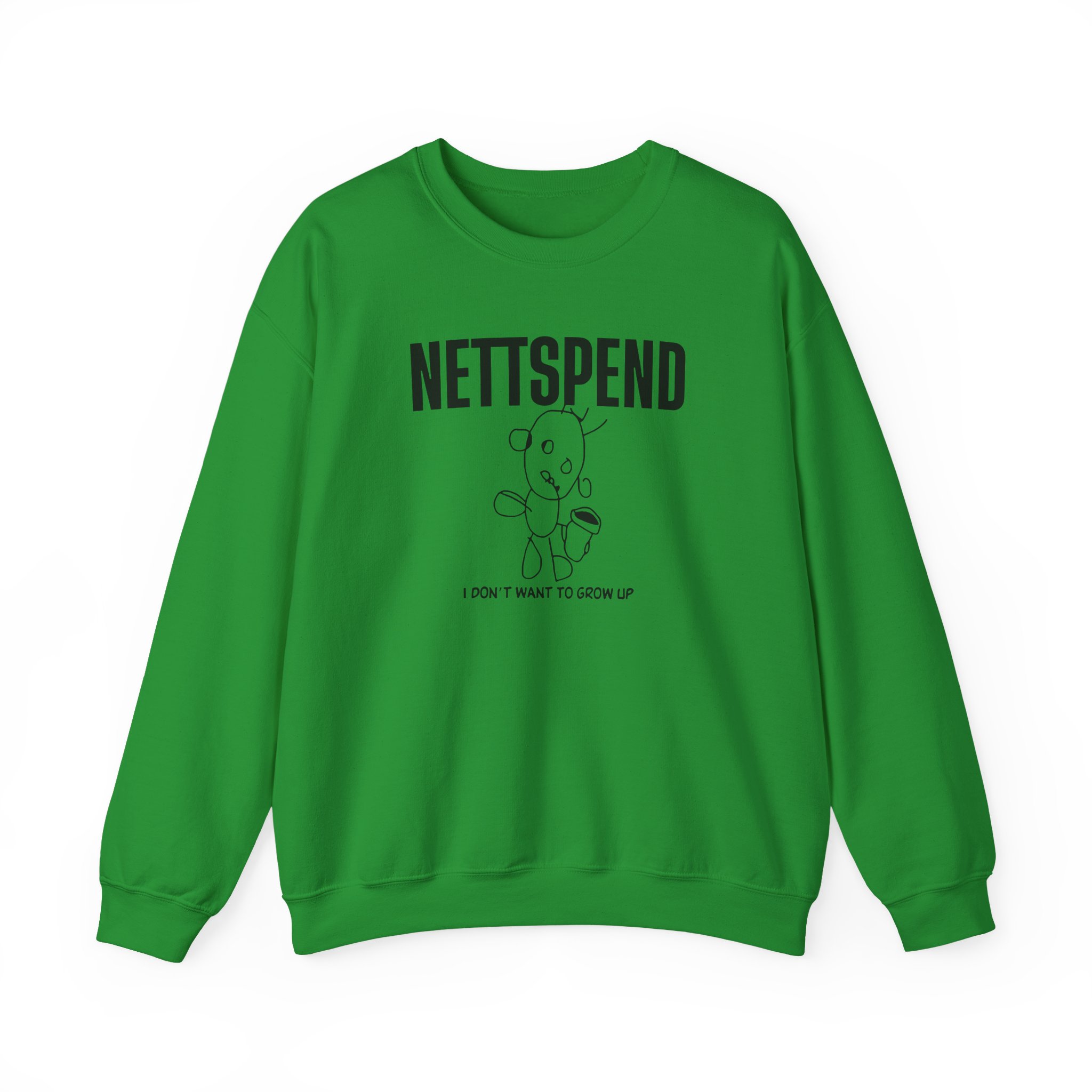 Nettspend I Dont Want to Grow Up Unisex Heavy Blendâ„¢ Crewneck Sweatshirt