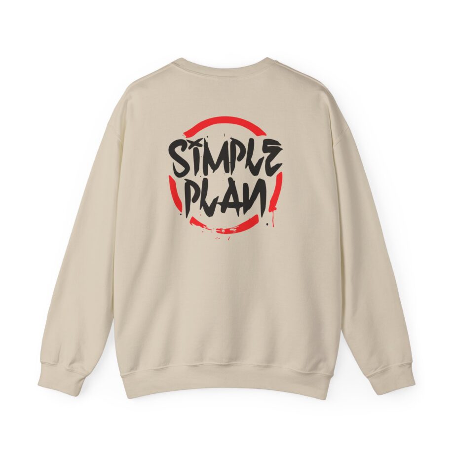 Simple Plan Circle Splat Unisex Heavy Blend™ Crewneck Sweatshirt