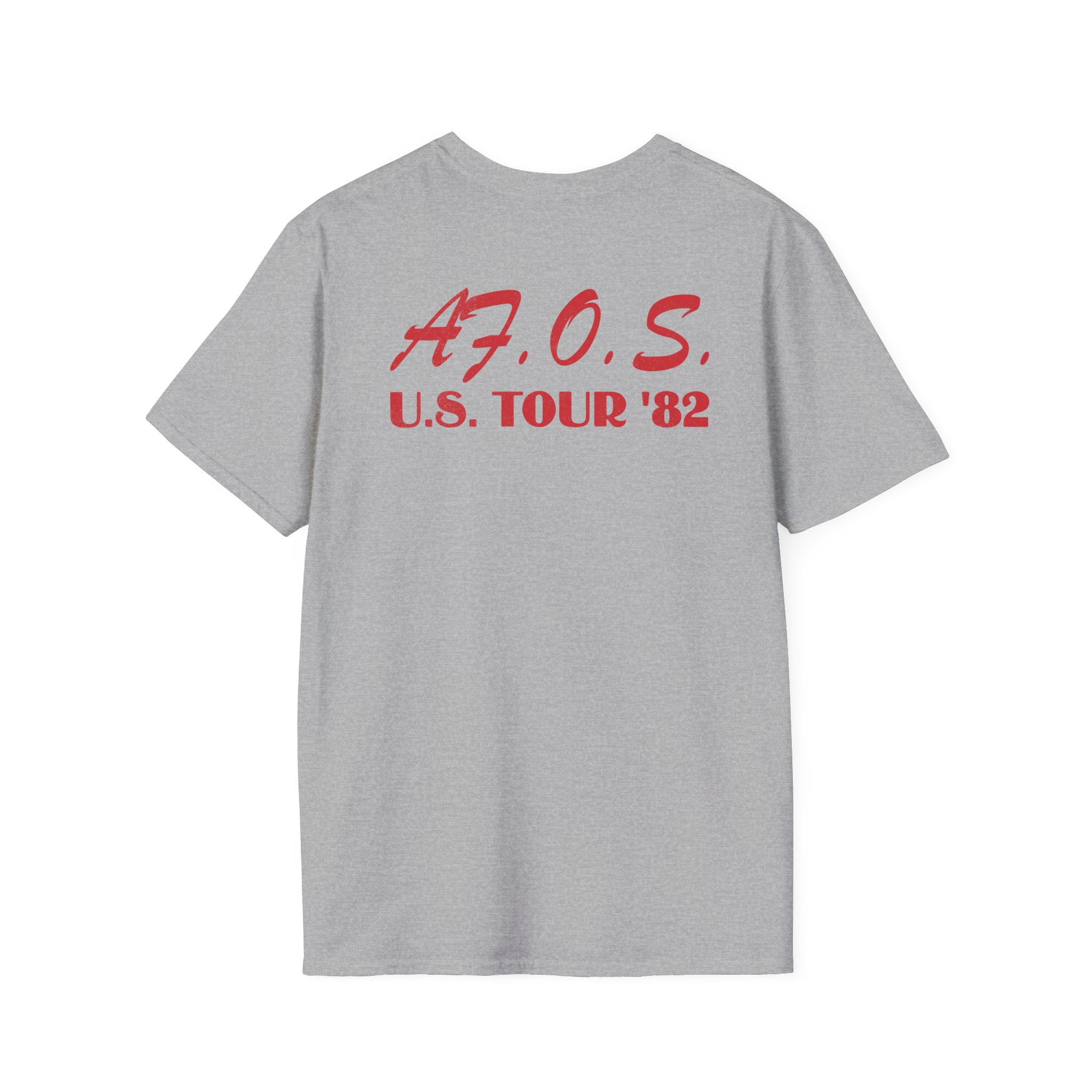 A Flock of Seagulls Us 1982 Tour Unisex Softstyle T-Shirt