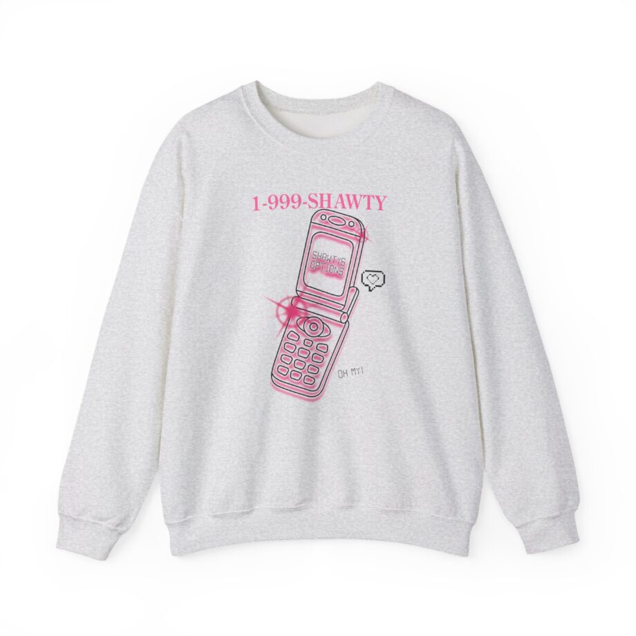 Shawty Bae Shawty Hotline Unisex Heavy Blend™ Crewneck Sweatshirt