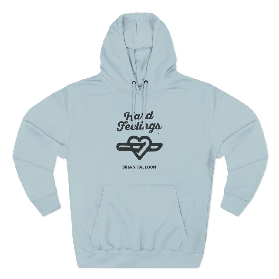 Brian Fallon Hard Feelings Three-Panel Fleece Hoodie