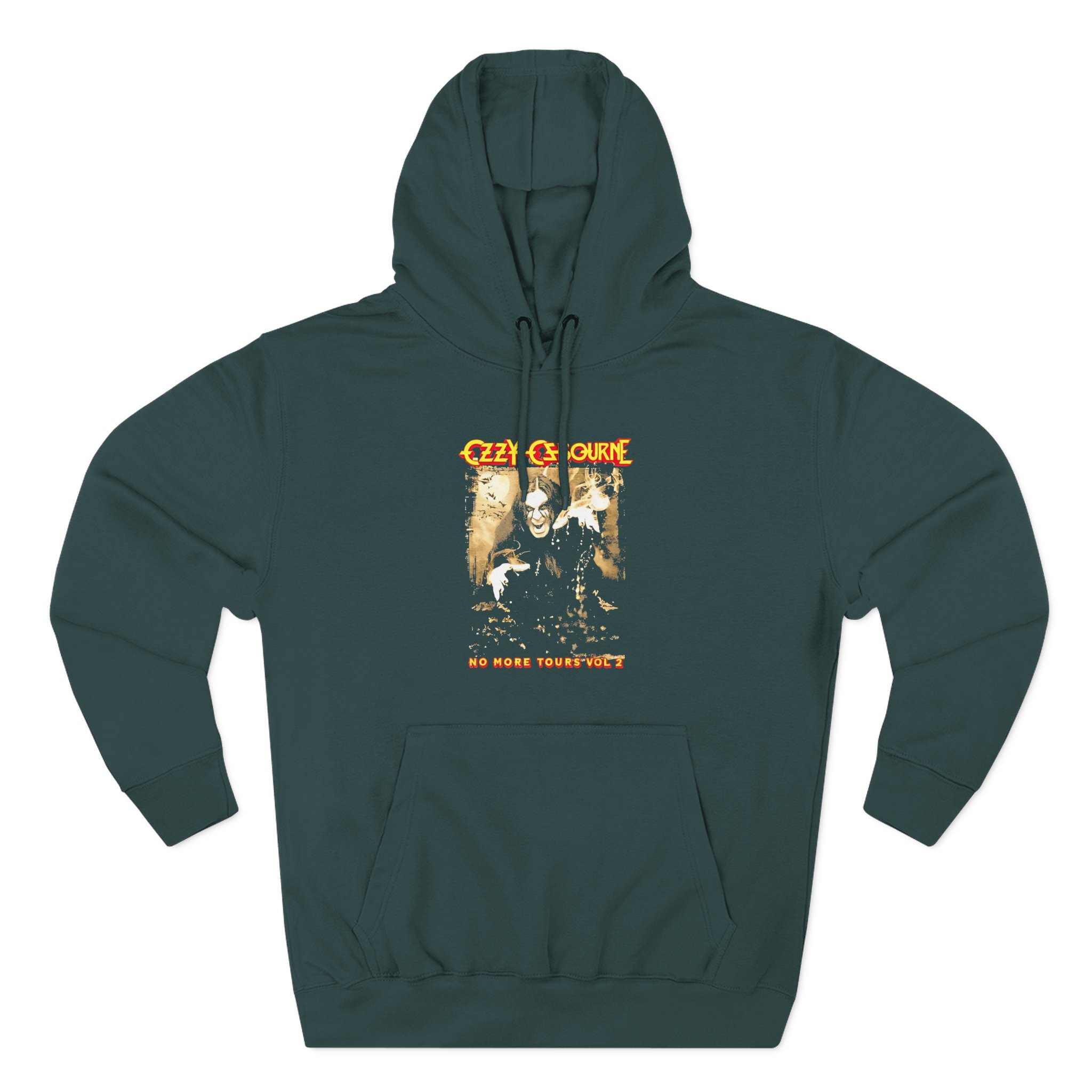 Ozzy Osbourne Rising With Tourback Three-Panel Fleece Hoodie