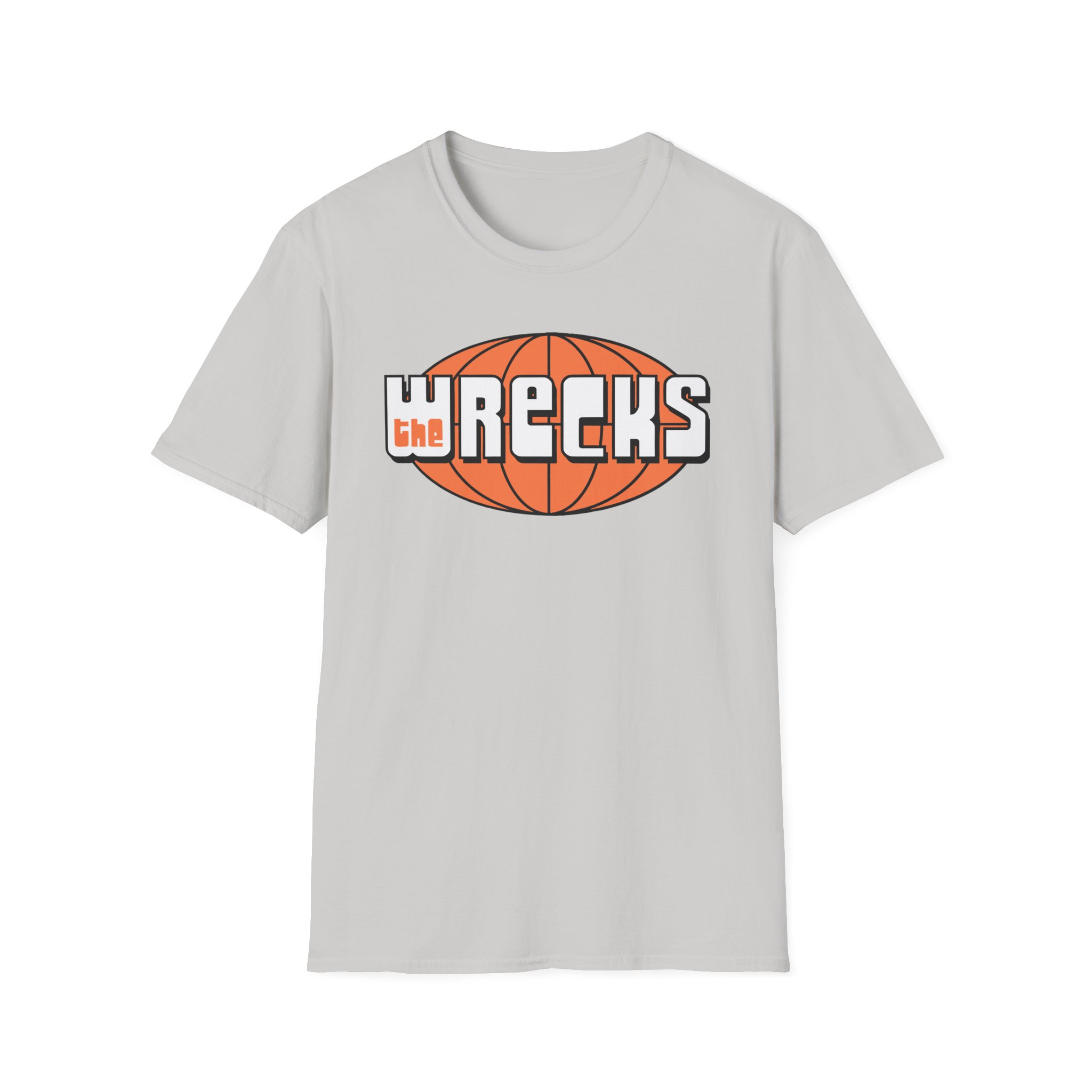 The Wrecks Retro Globe Unisex Softstyle T-Shirt