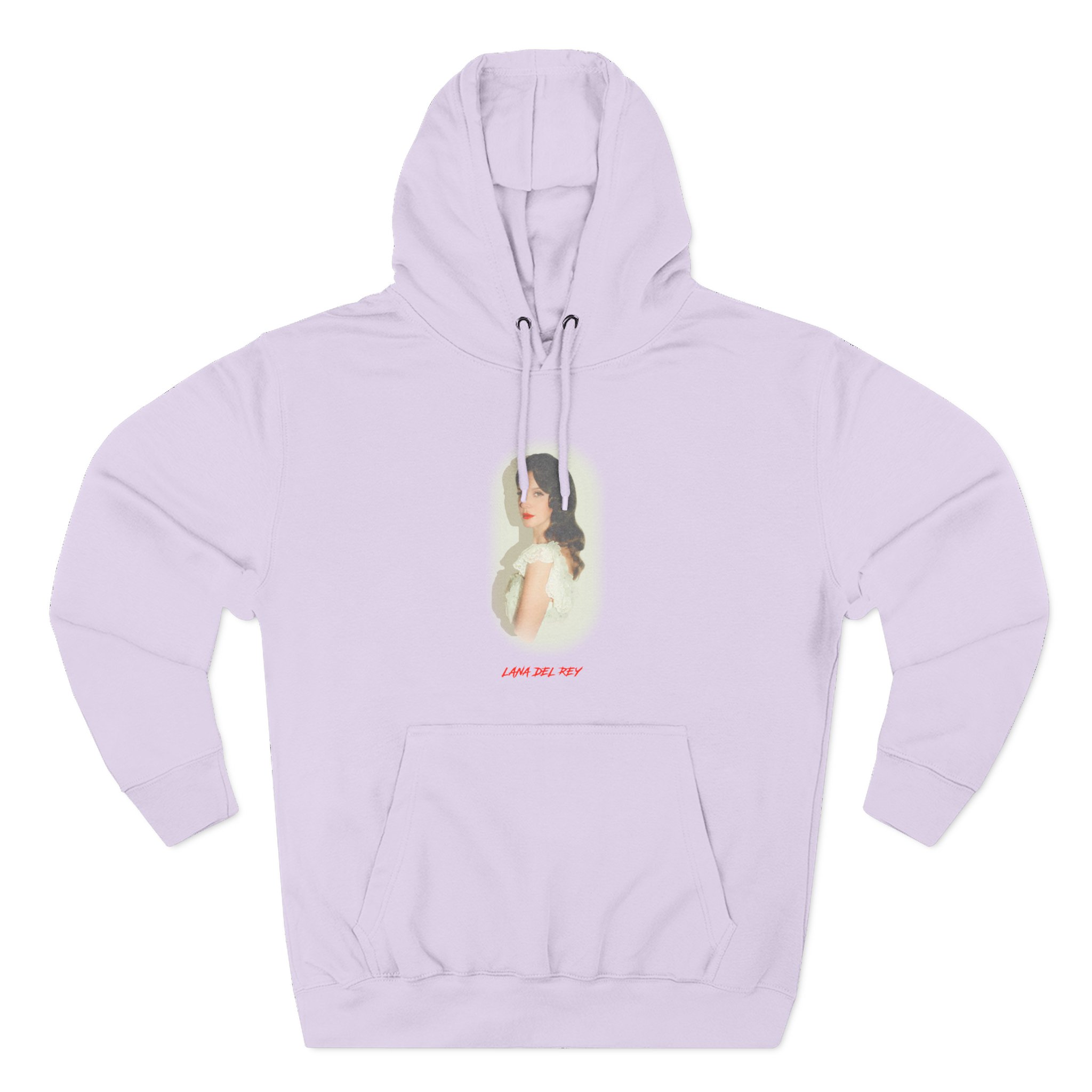 Lanadelrey Indio Portrait Three-Panel Fleece Hoodie