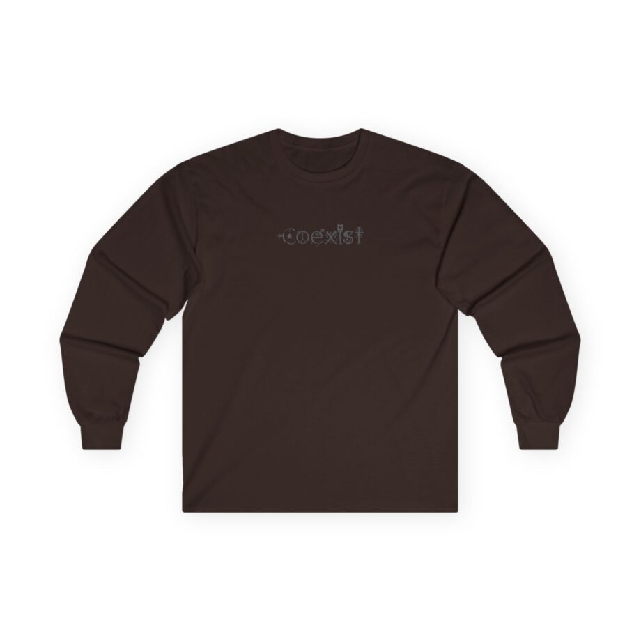 Cult of the Lamb Coexist Unisex Ultra Cotton Long Sleeve Tee