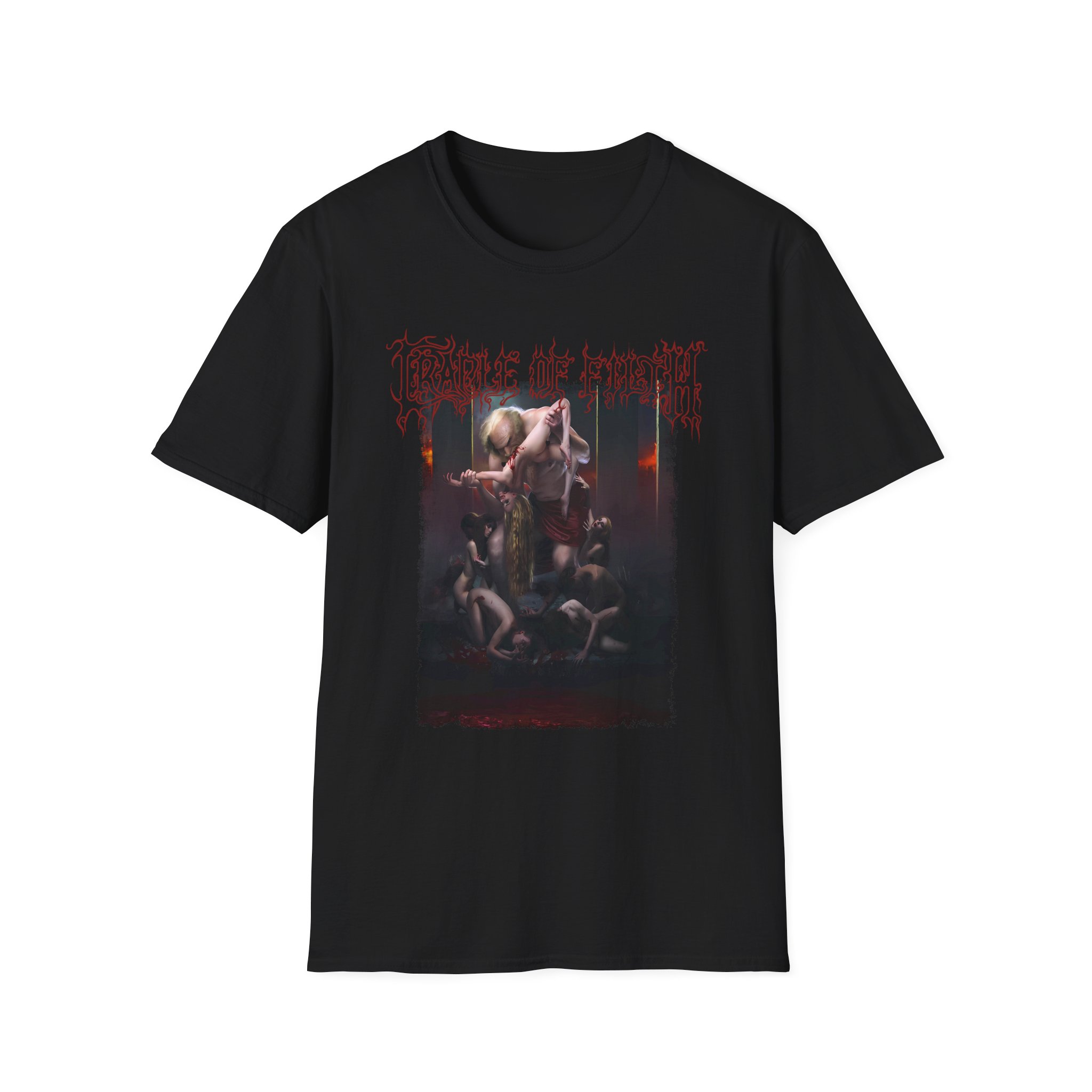 Cradle of Filth Saturn Unisex Softstyle T-Shirt