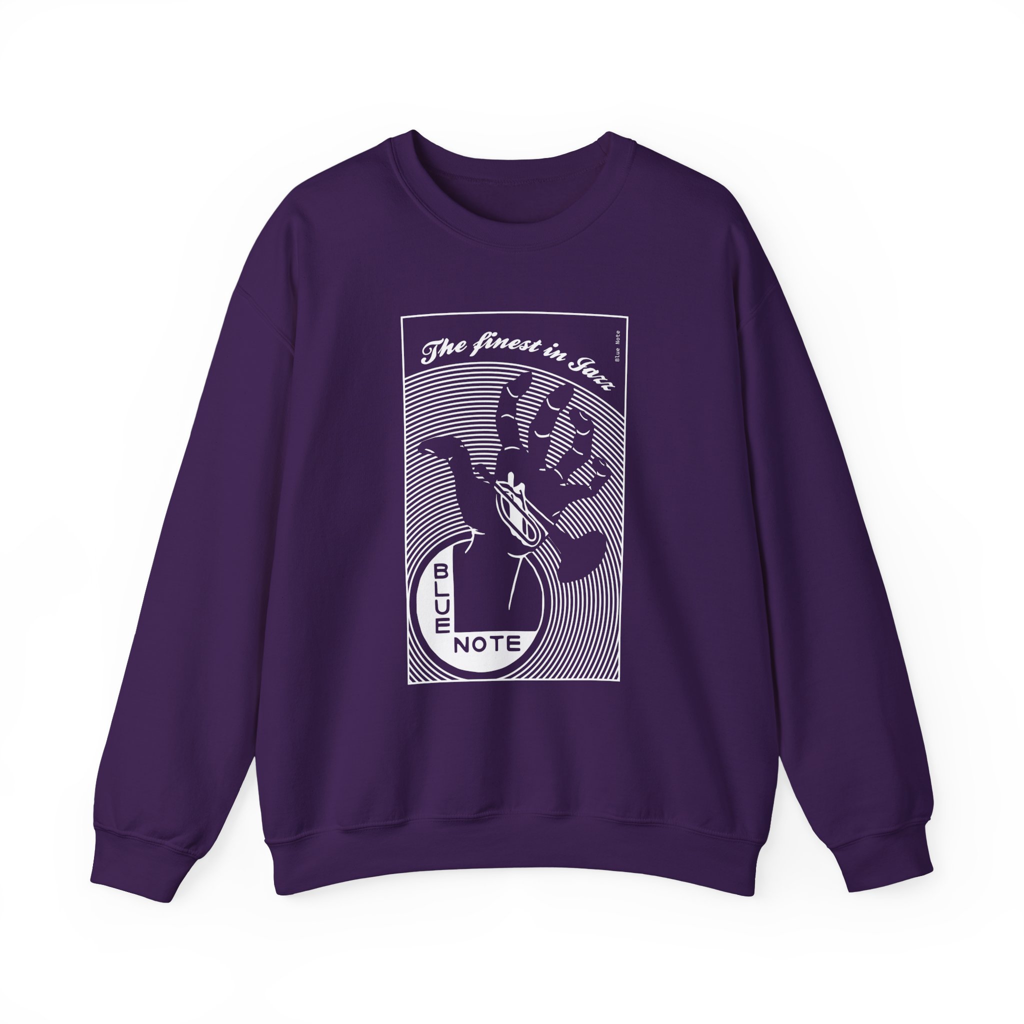 Blue Note Records Unisex Heavy Blendâ„¢ Crewneck Sweatshirt