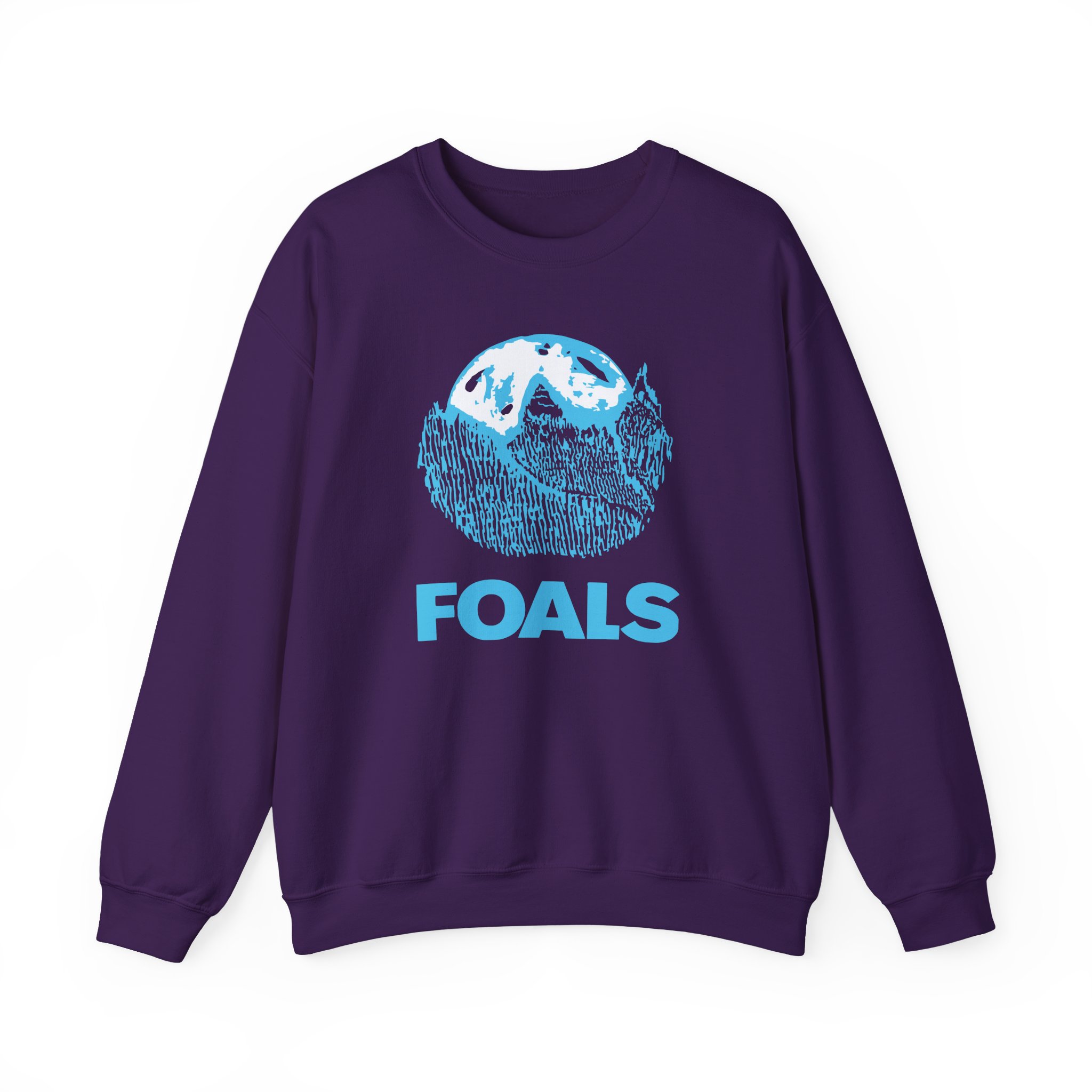Foals Full Moon Logo Unisex Heavy Blendâ„¢ Crewneck Sweatshirt