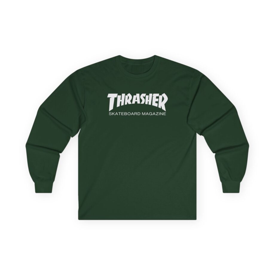 Jacksepticeye Thrasher Skateboard Magazine Unisex Ultra Cotton Long Sleeve Tee