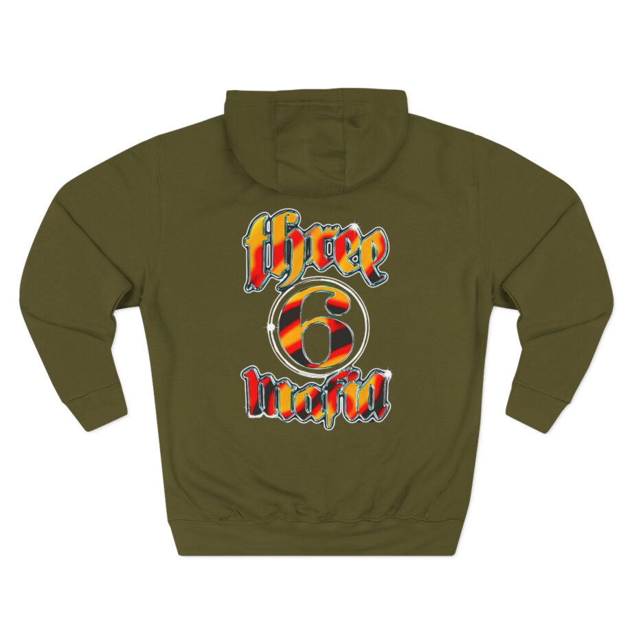 Three 6 Mafia Just Like Us Three-Panel Fleece Hoodie
