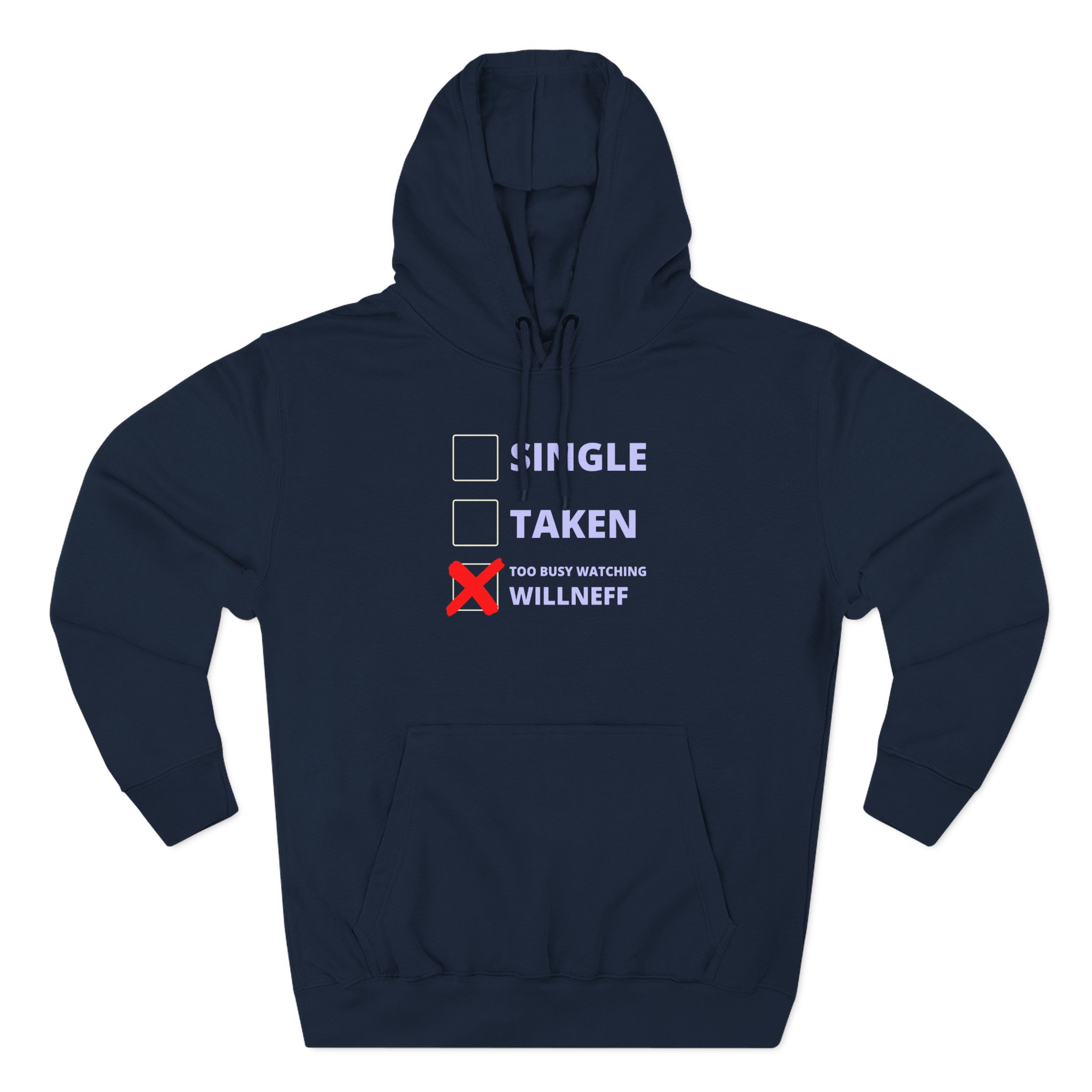 Will Neff Three-Panel Fleece Hoodie