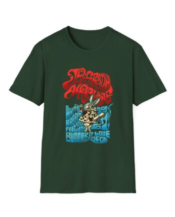 Jefferson Airplane Rabbit Unisex Softstyle T-Shirt
