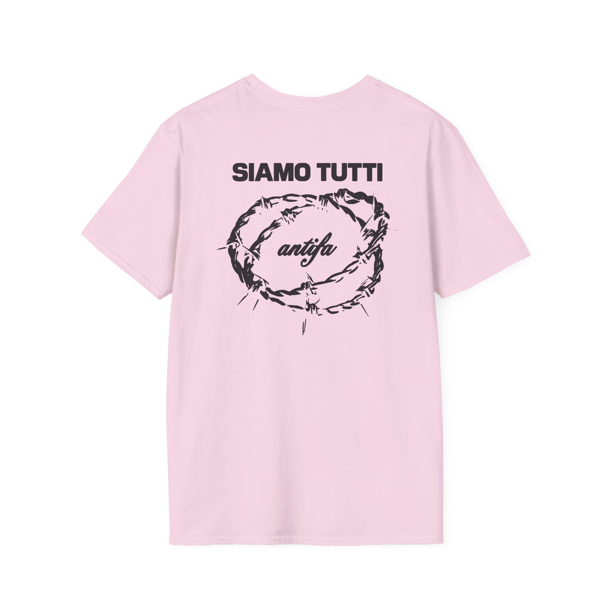 Disarstar Siamo Tutti Antifa Unisex Softstyle T-Shirt