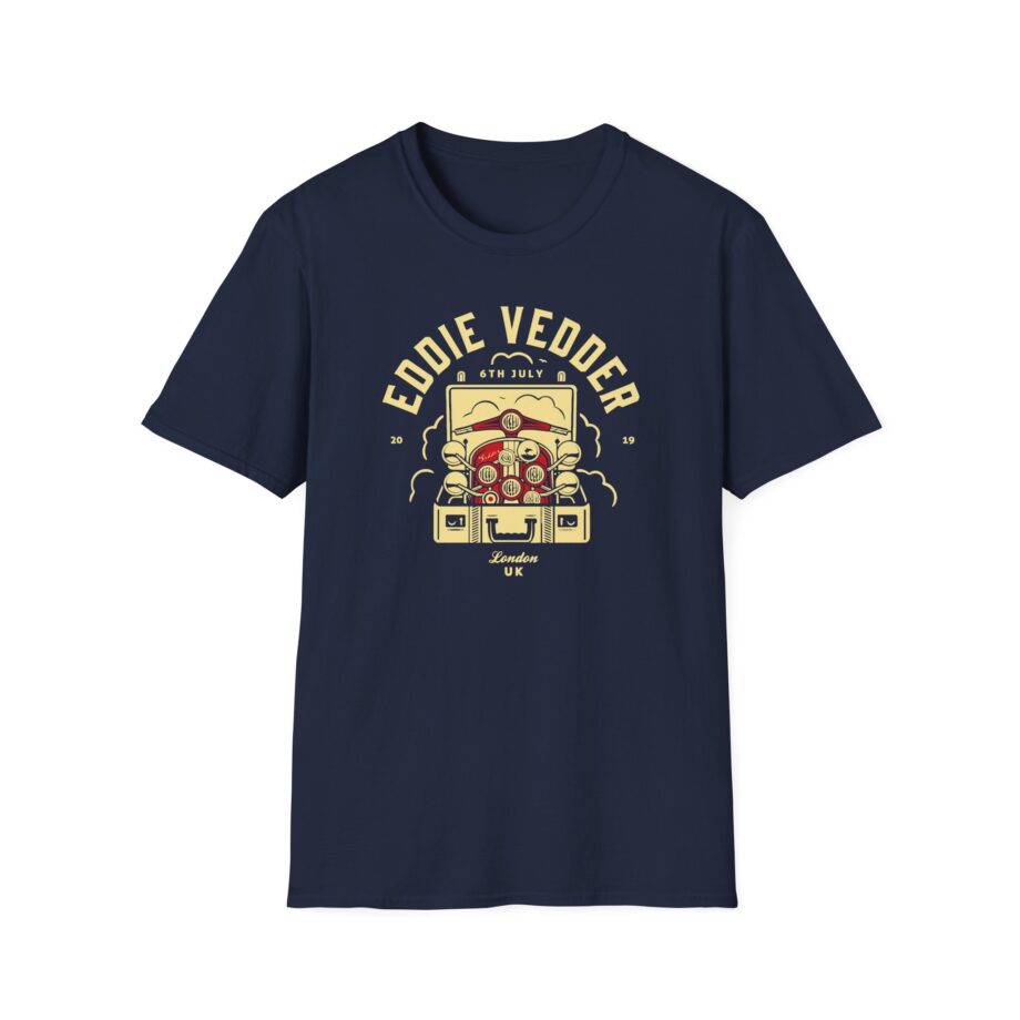Eddie Vedder London Event Unisex Softstyle T-Shirt
