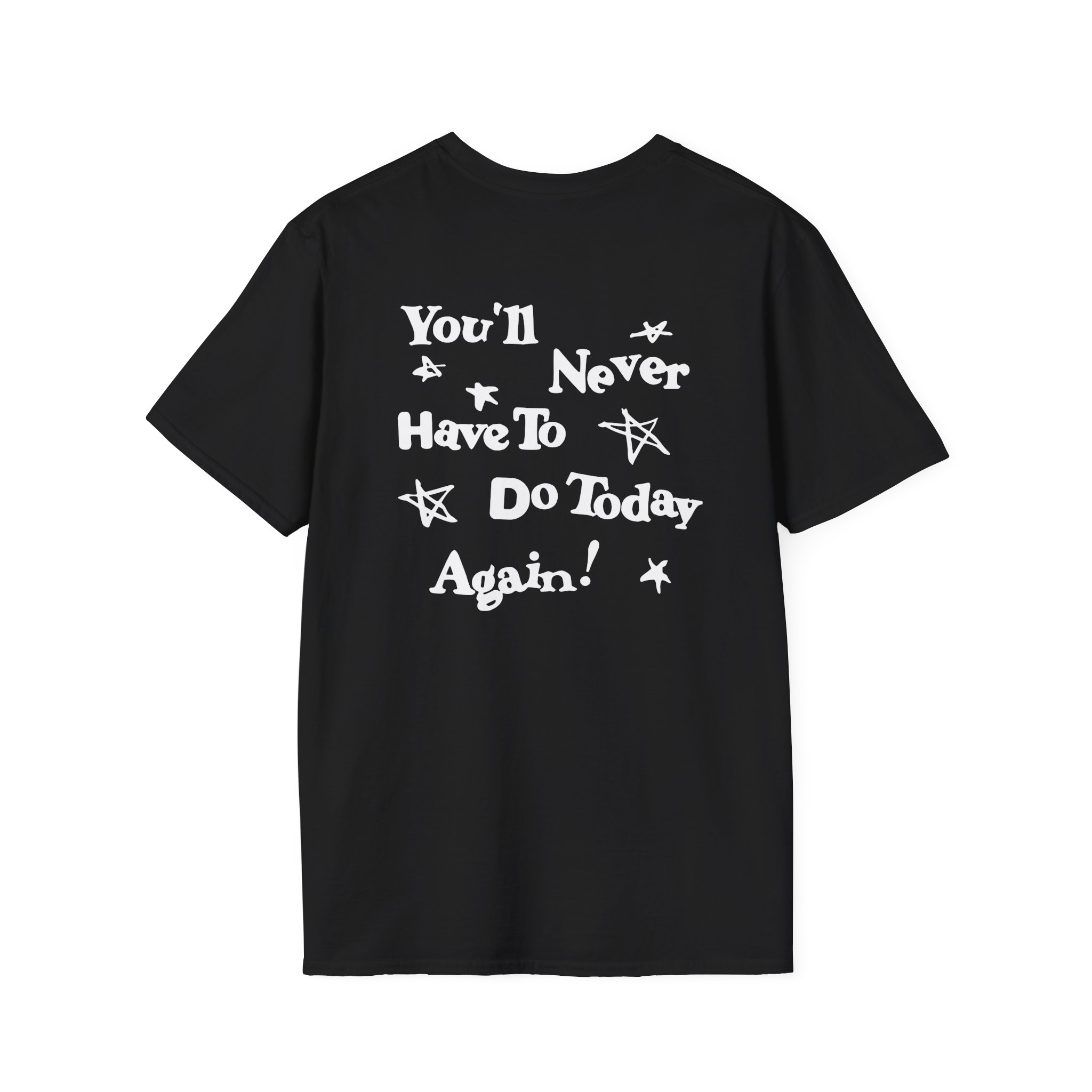 Alex Warren You’ll Never Have to Do Today Again Unisex Softstyle T-Shirt