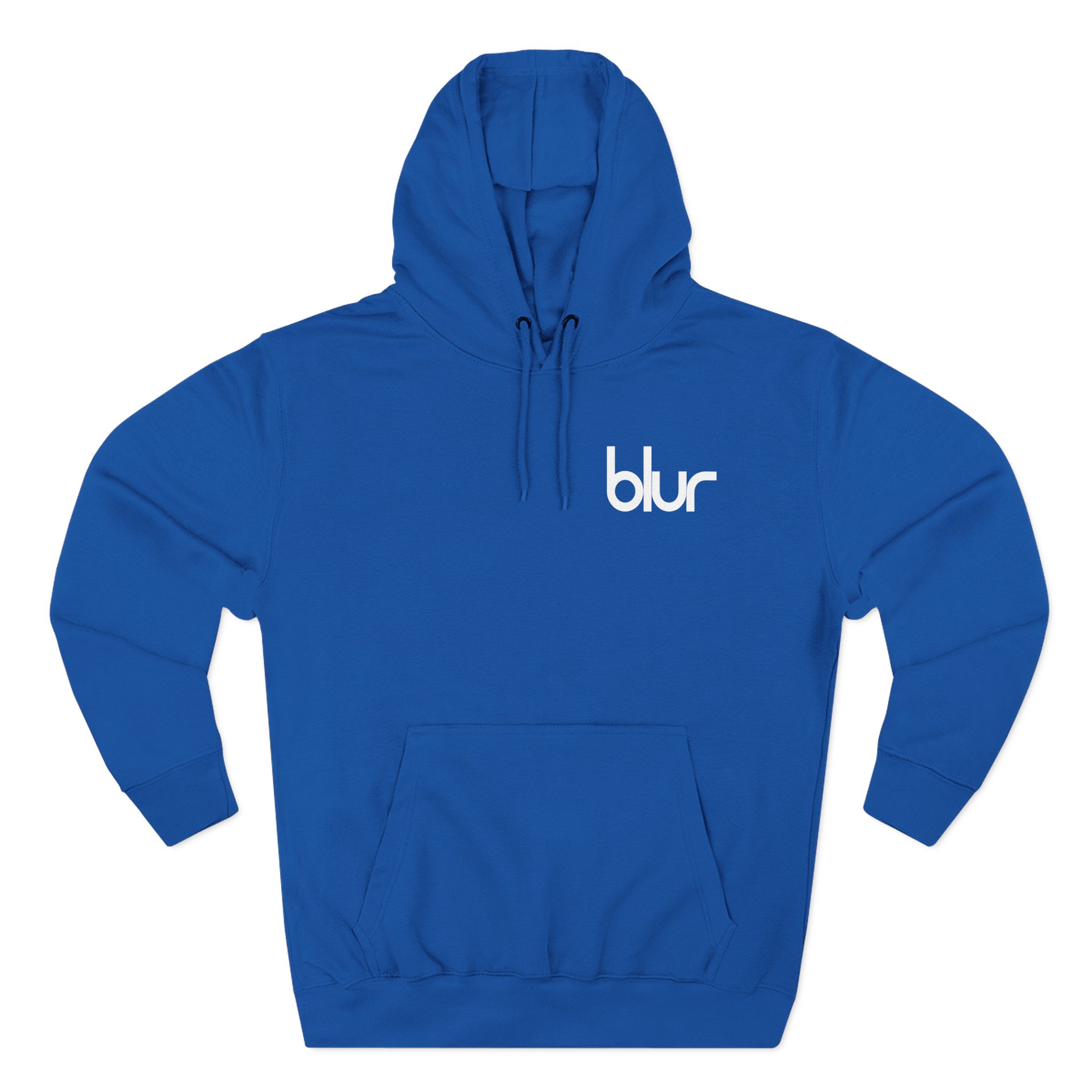 Blur Three-Panel Fleece Hoodie