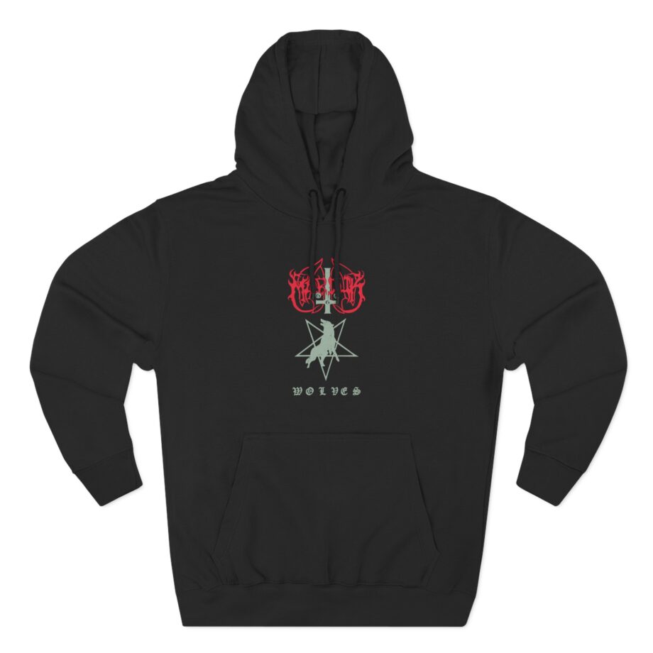 Marduk Wolves Three-Panel Fleece Hoodie