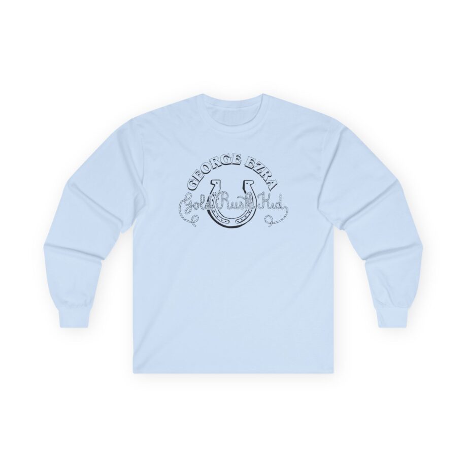 George Ezra Gold Rush Kid Horse Shoe Unisex Ultra Cotton Long Sleeve Tee