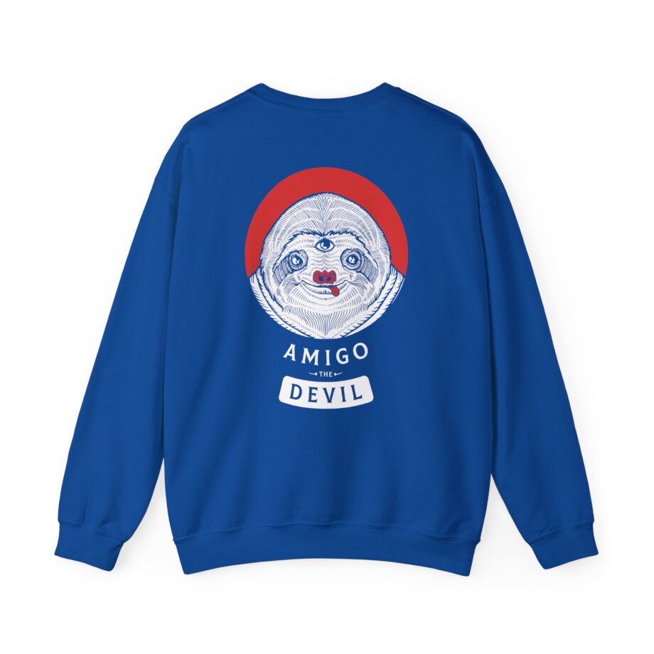 Amigo the Devil Hanging Around Unisex Heavy Blend™ Crewneck Sweatshirt
