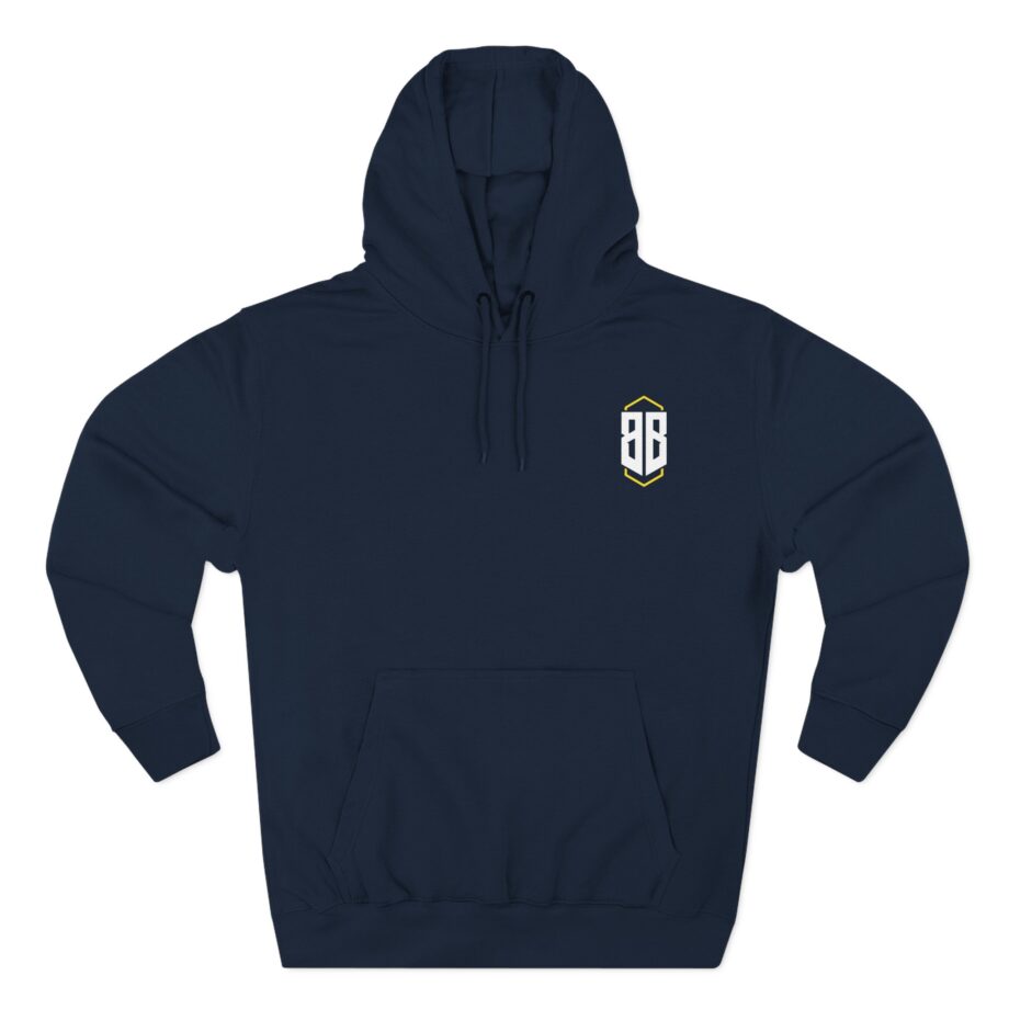 Poofesure Three-Panel Fleece Hoodie