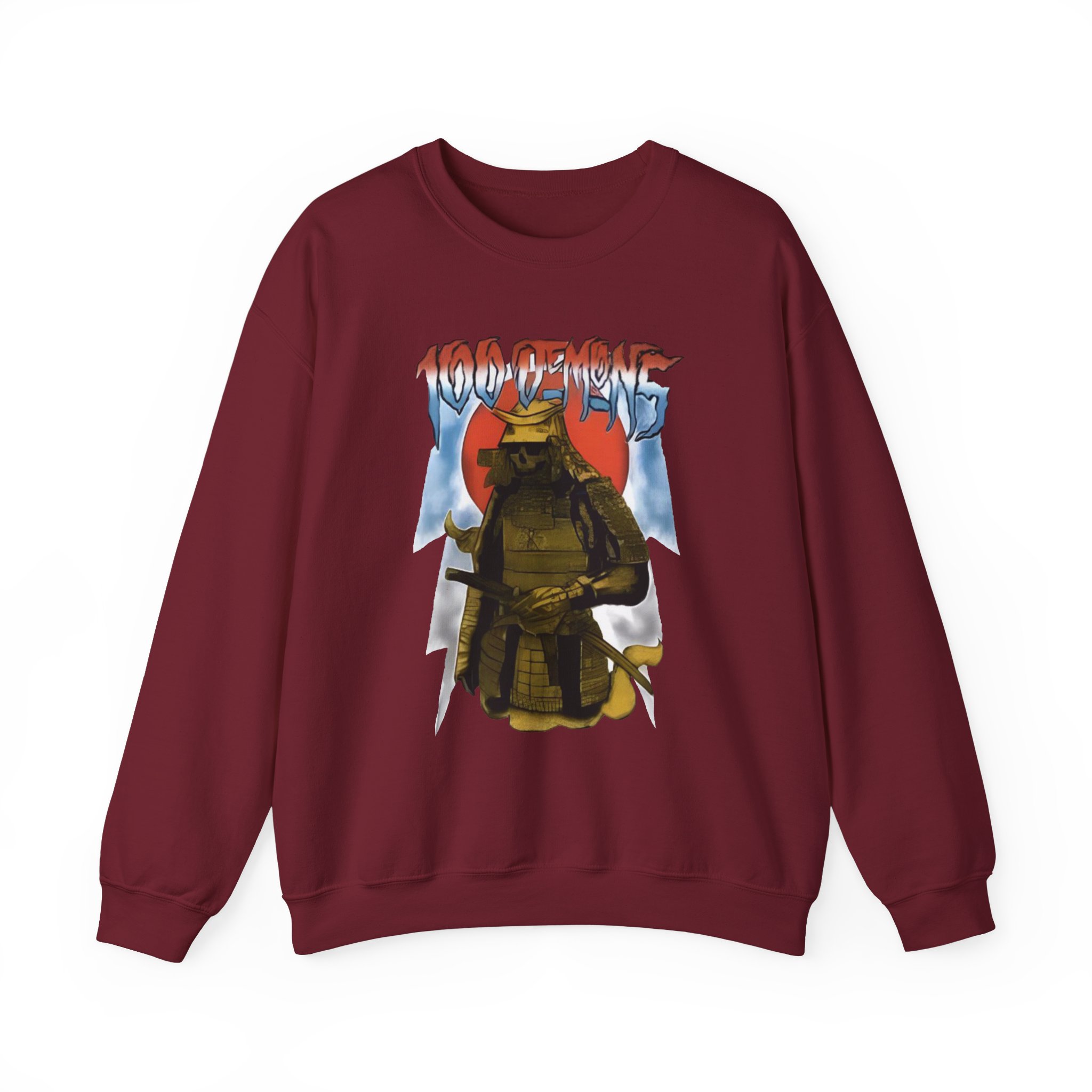 100 Demons Unisex Heavy Blendâ„¢ Crewneck Sweatshirt