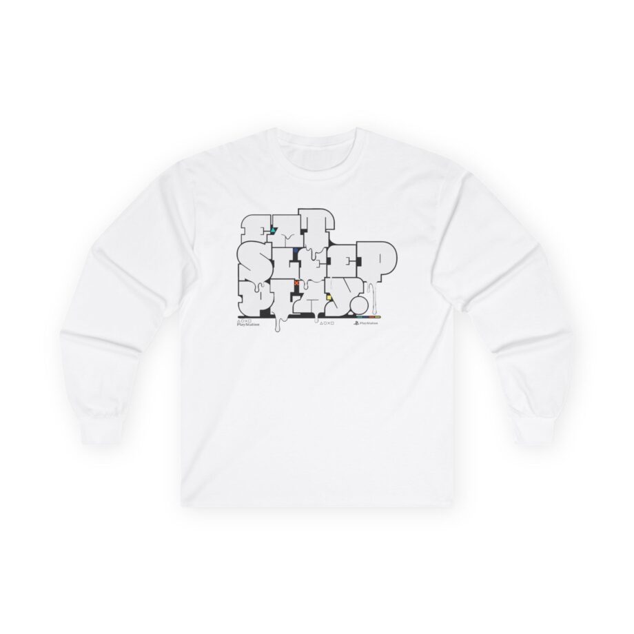 PlayStation Eat Sleep Play Unisex Ultra Cotton Long Sleeve Tee