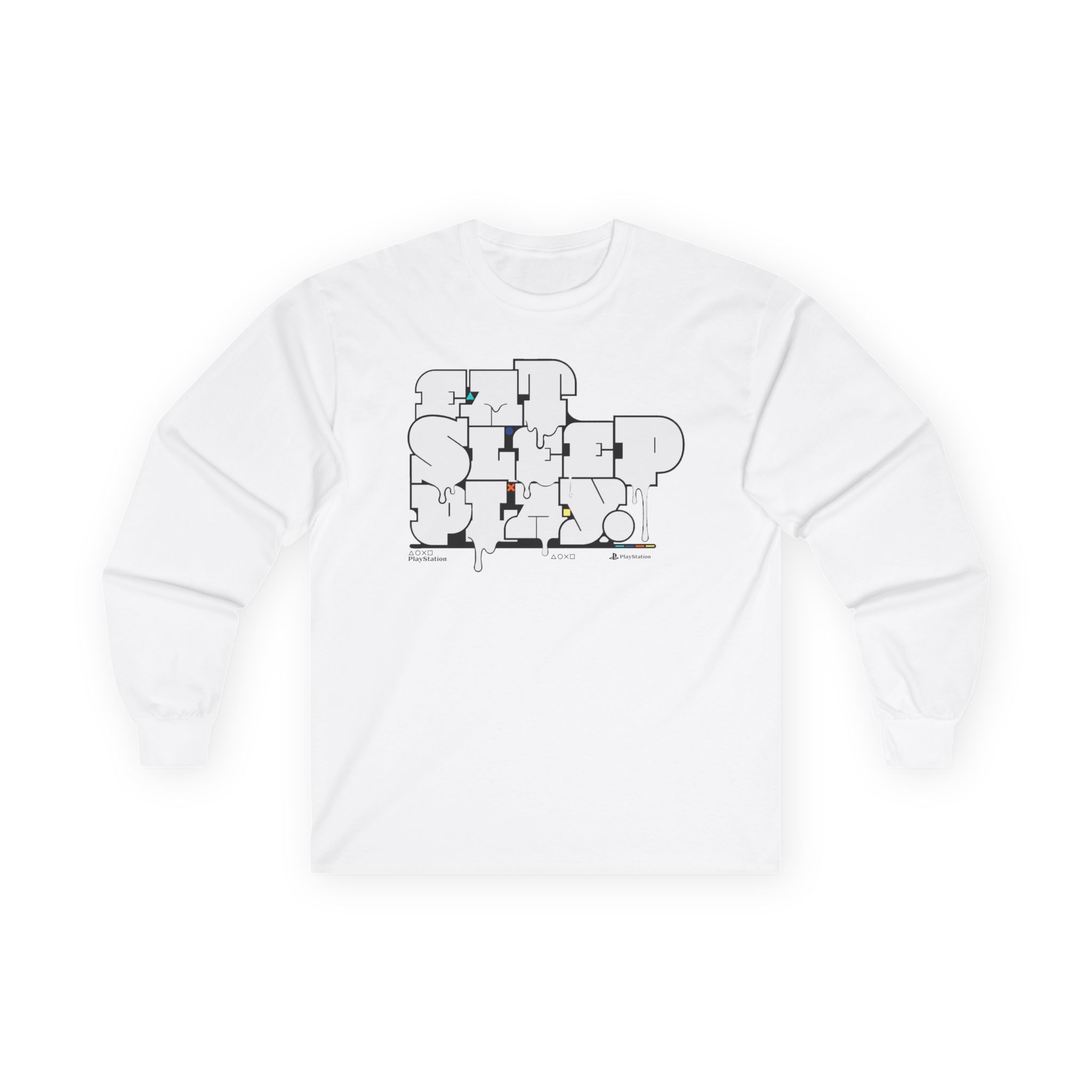 PlayStation Eat Sleep Play Unisex Ultra Cotton Long Sleeve Tee