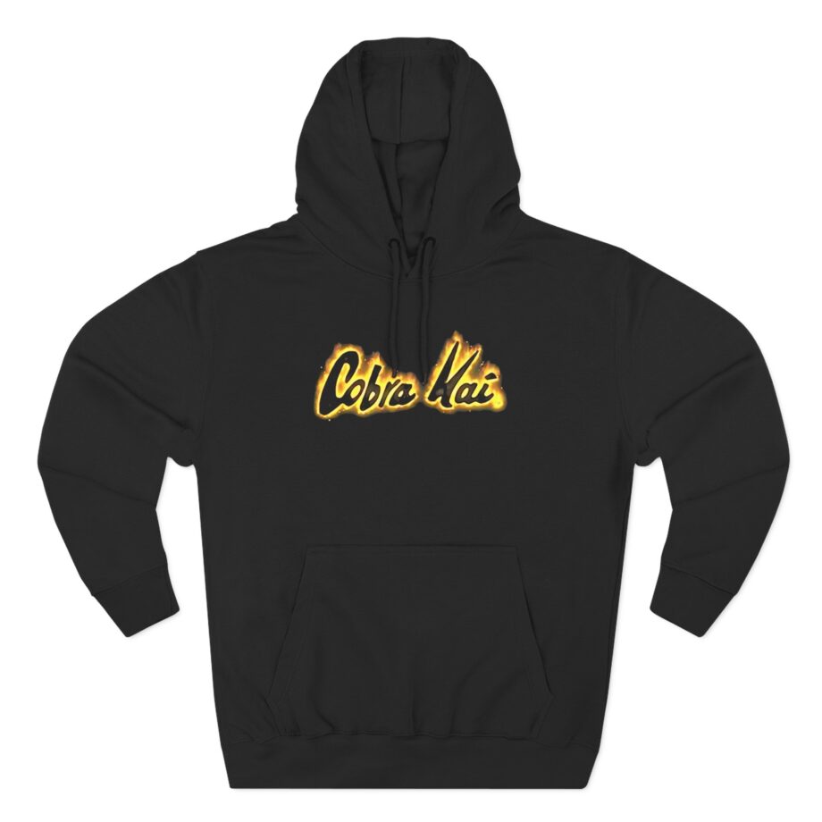 Cobra Kai Fire Three-Panel Fleece Hoodie
