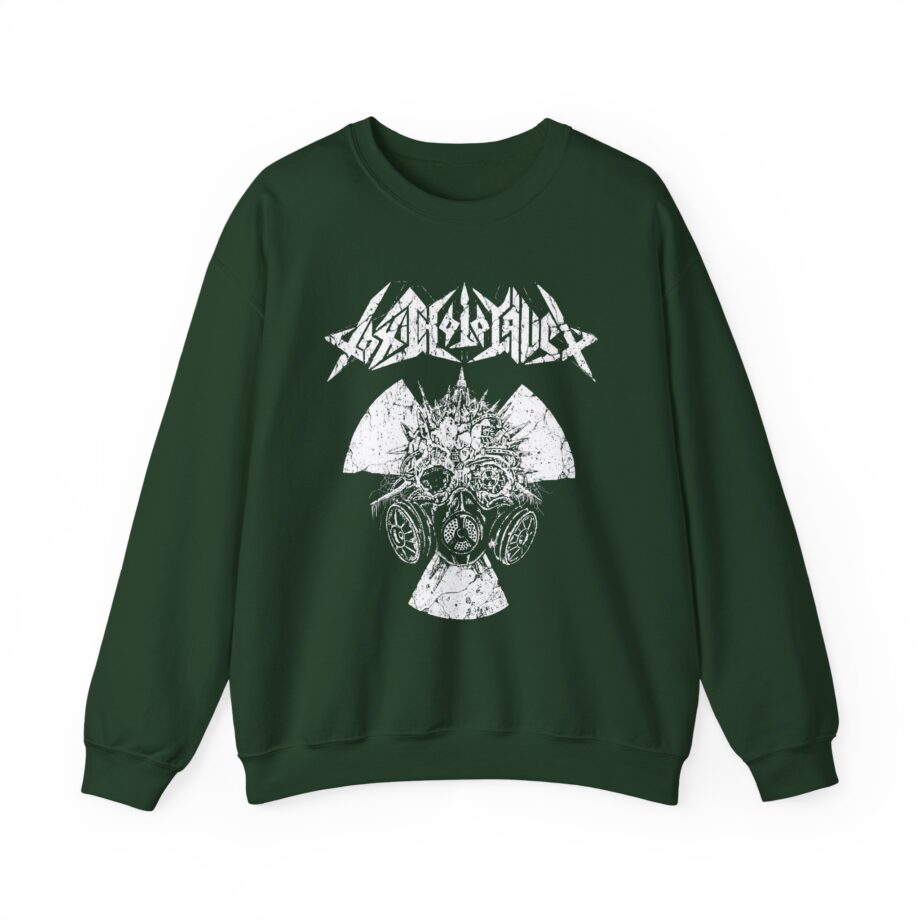 Toxic Holocaust Radiation Gas Mask Unisex Heavy Blend™ Crewneck Sweatshirt