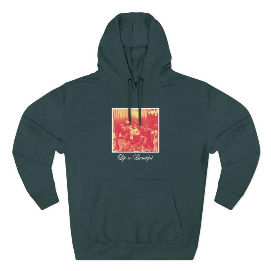 Larry June Bad Choices Three-Panel Fleece Hoodie