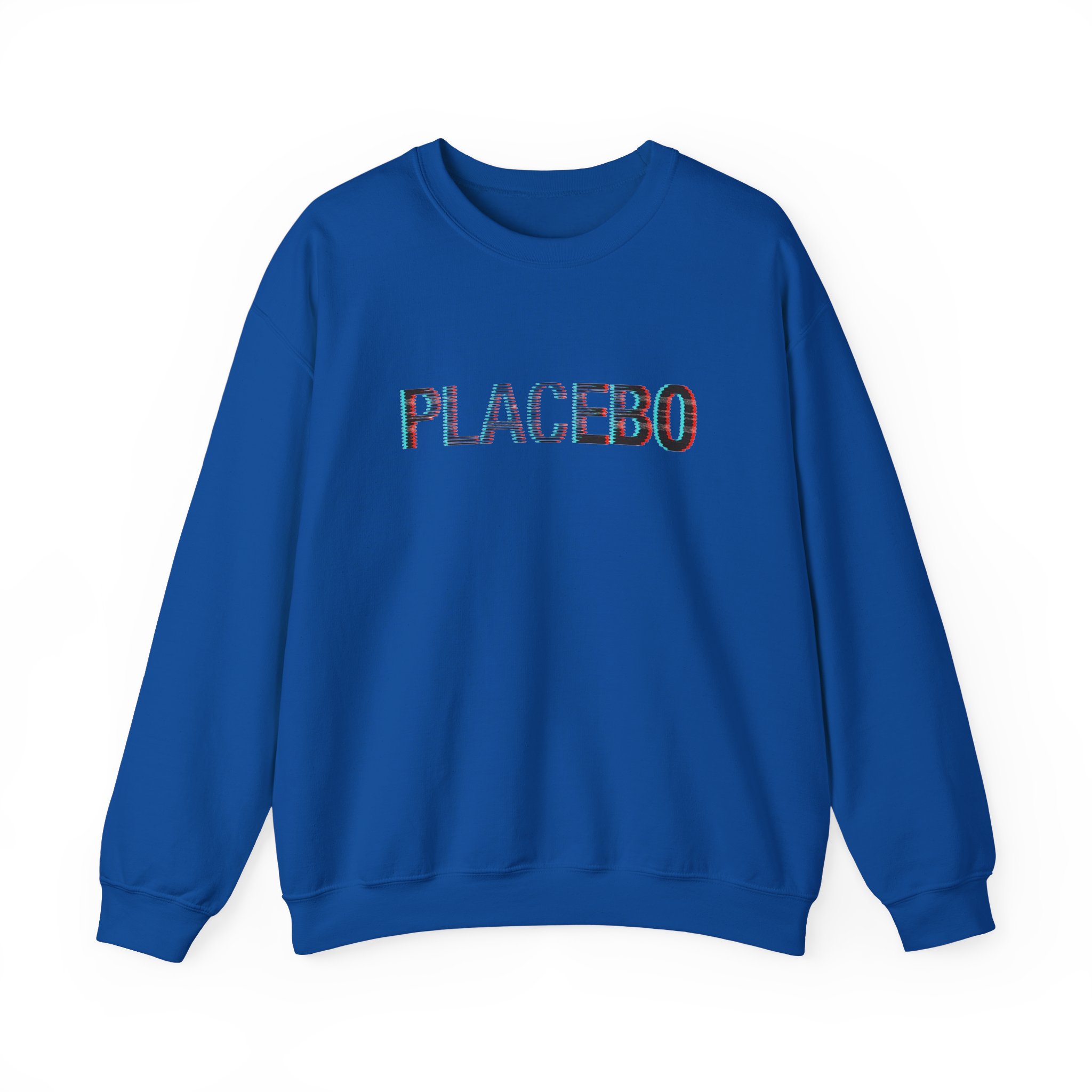 Placebo Glitch Logo Unisex Heavy Blendâ„¢ Crewneck Sweatshirt